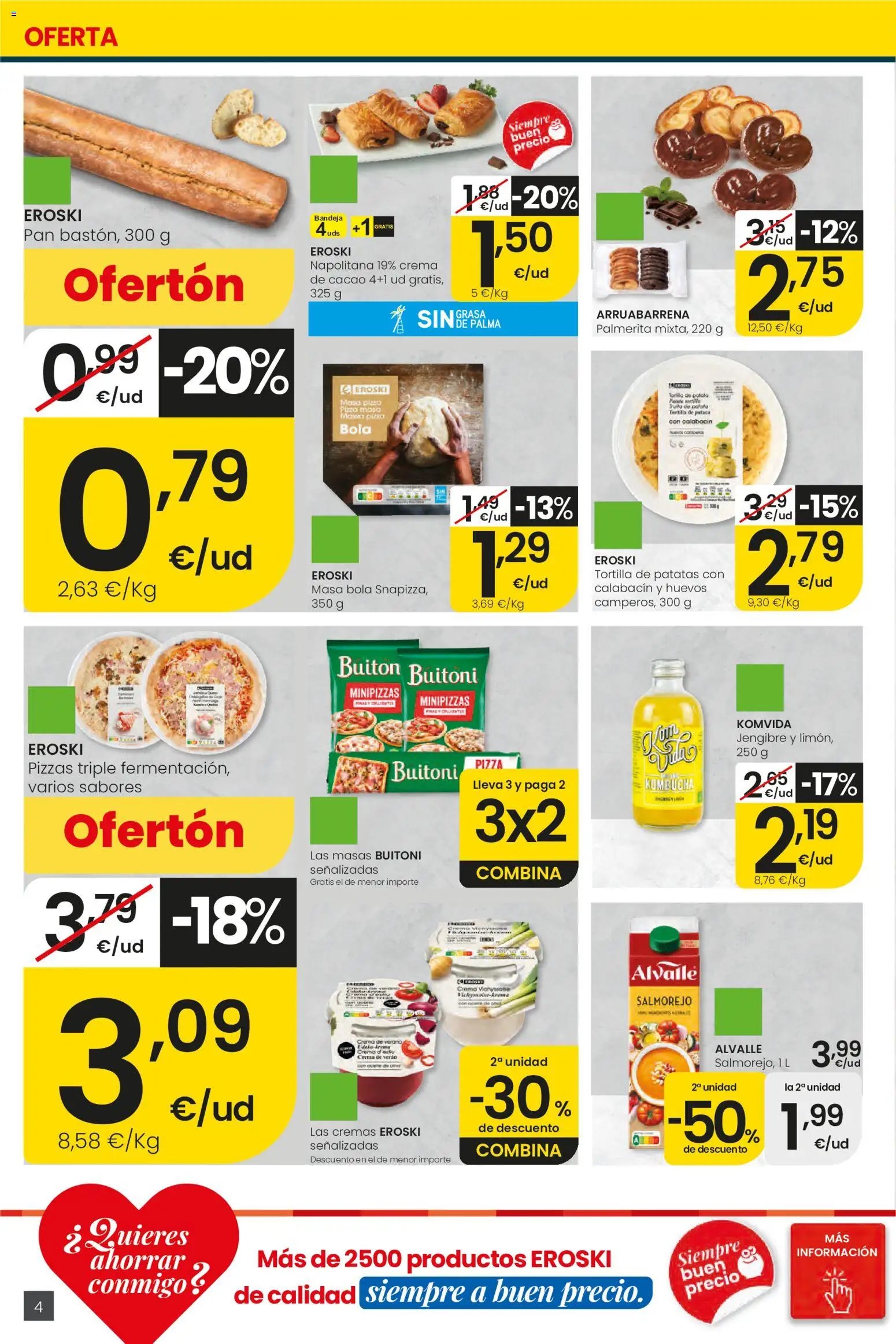 Eroski Ofertones de verano