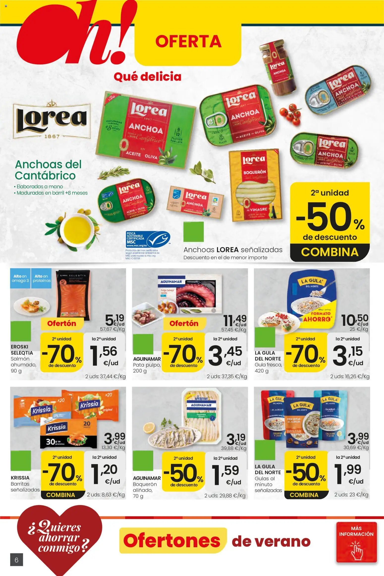 Eroski Ofertones de verano