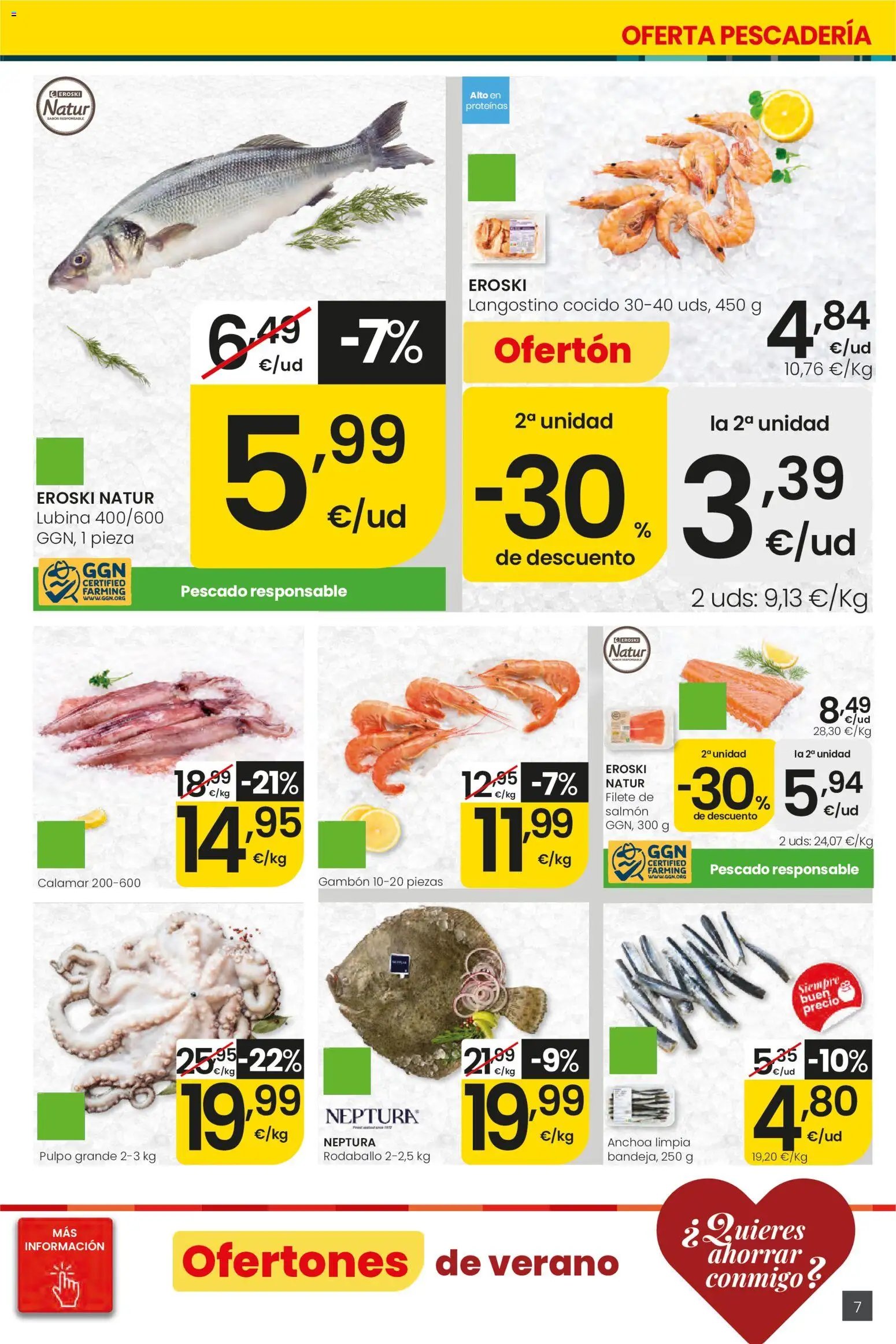 Eroski Ofertones de verano