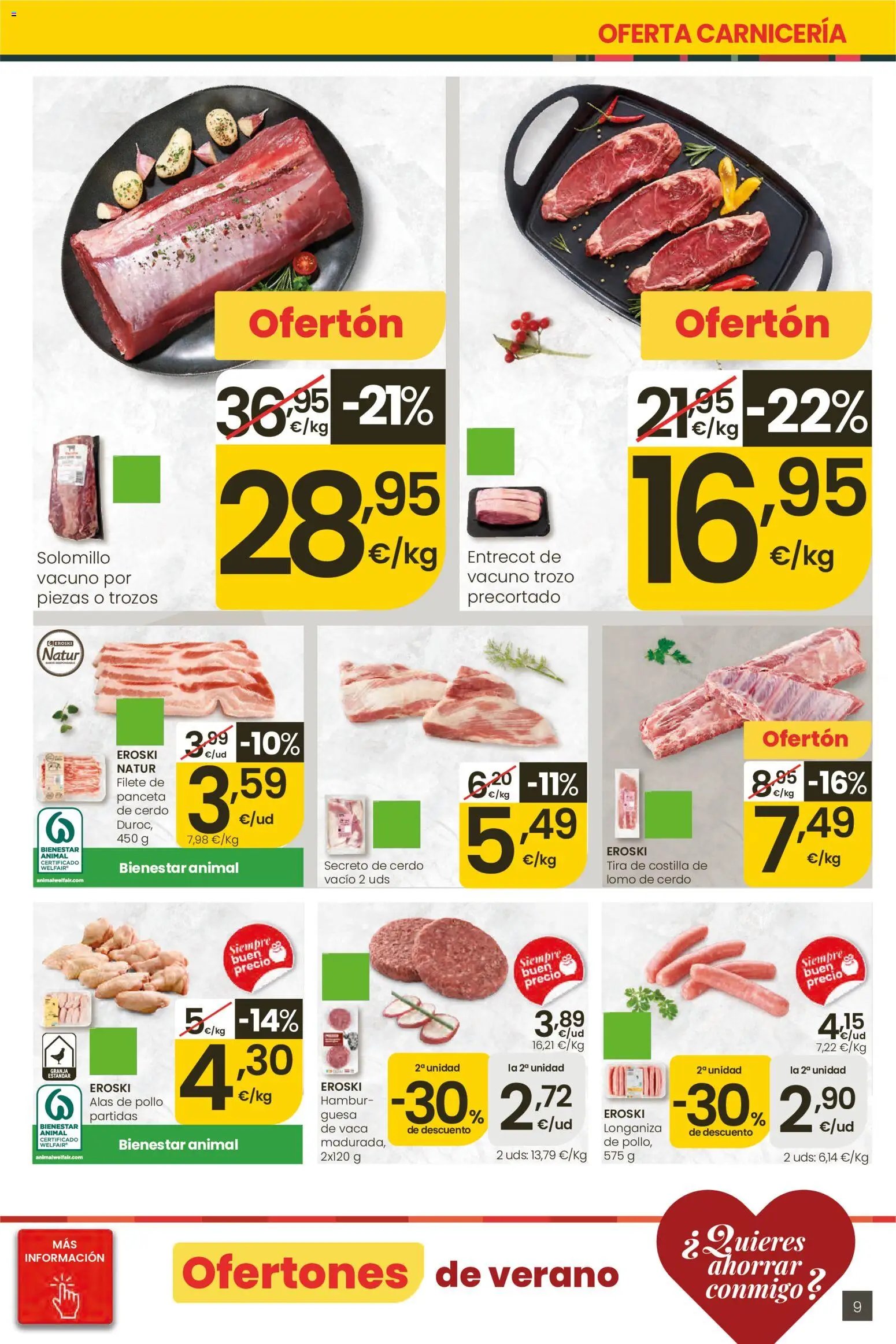 Eroski Ofertones de verano