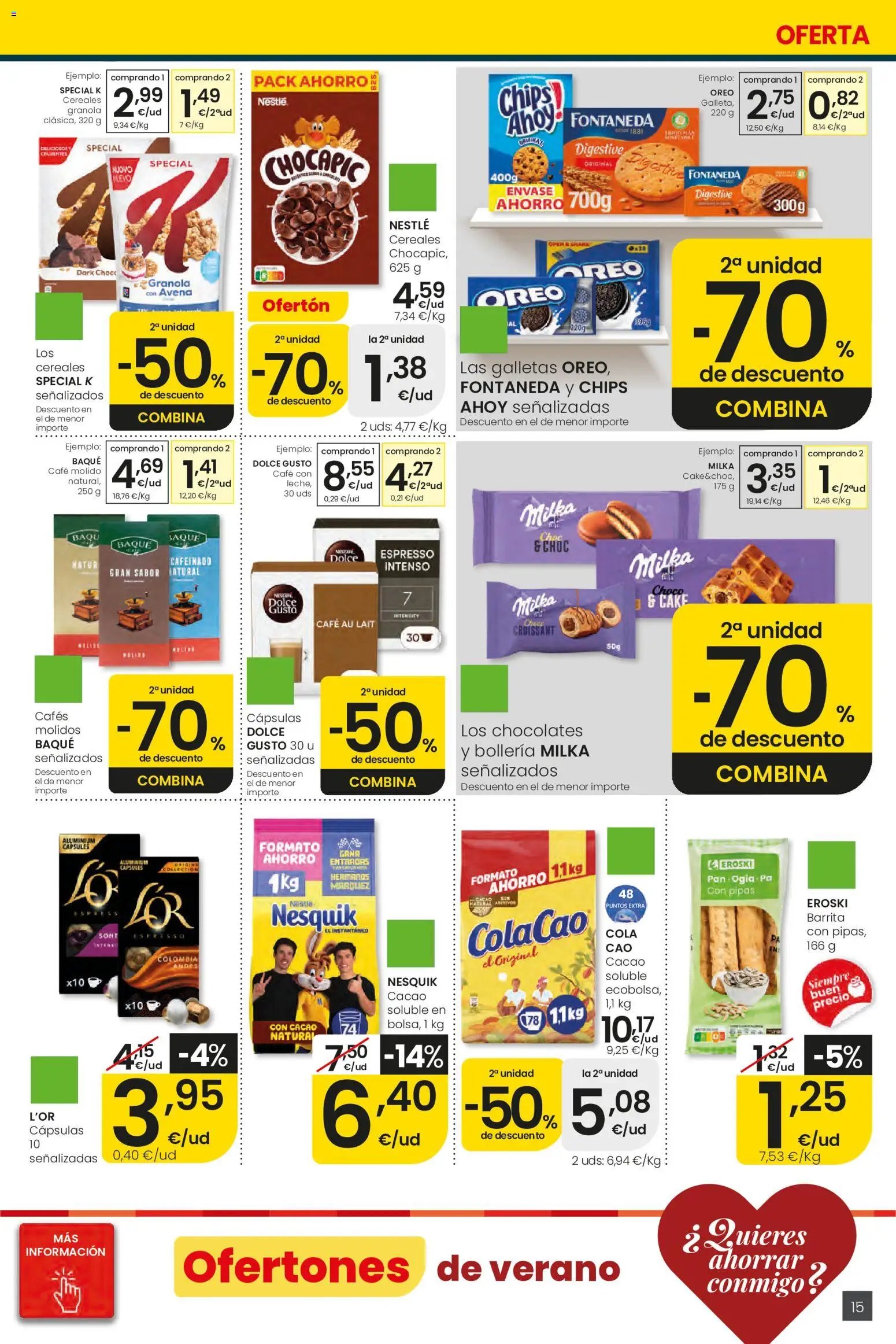 Eroski Ofertones de verano