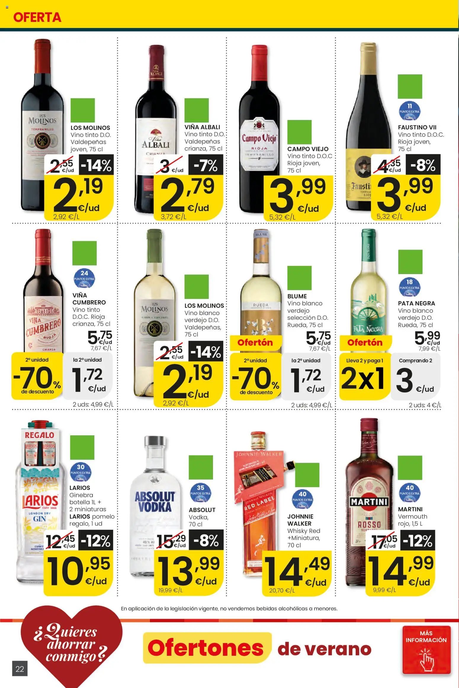 Eroski Ofertones de verano