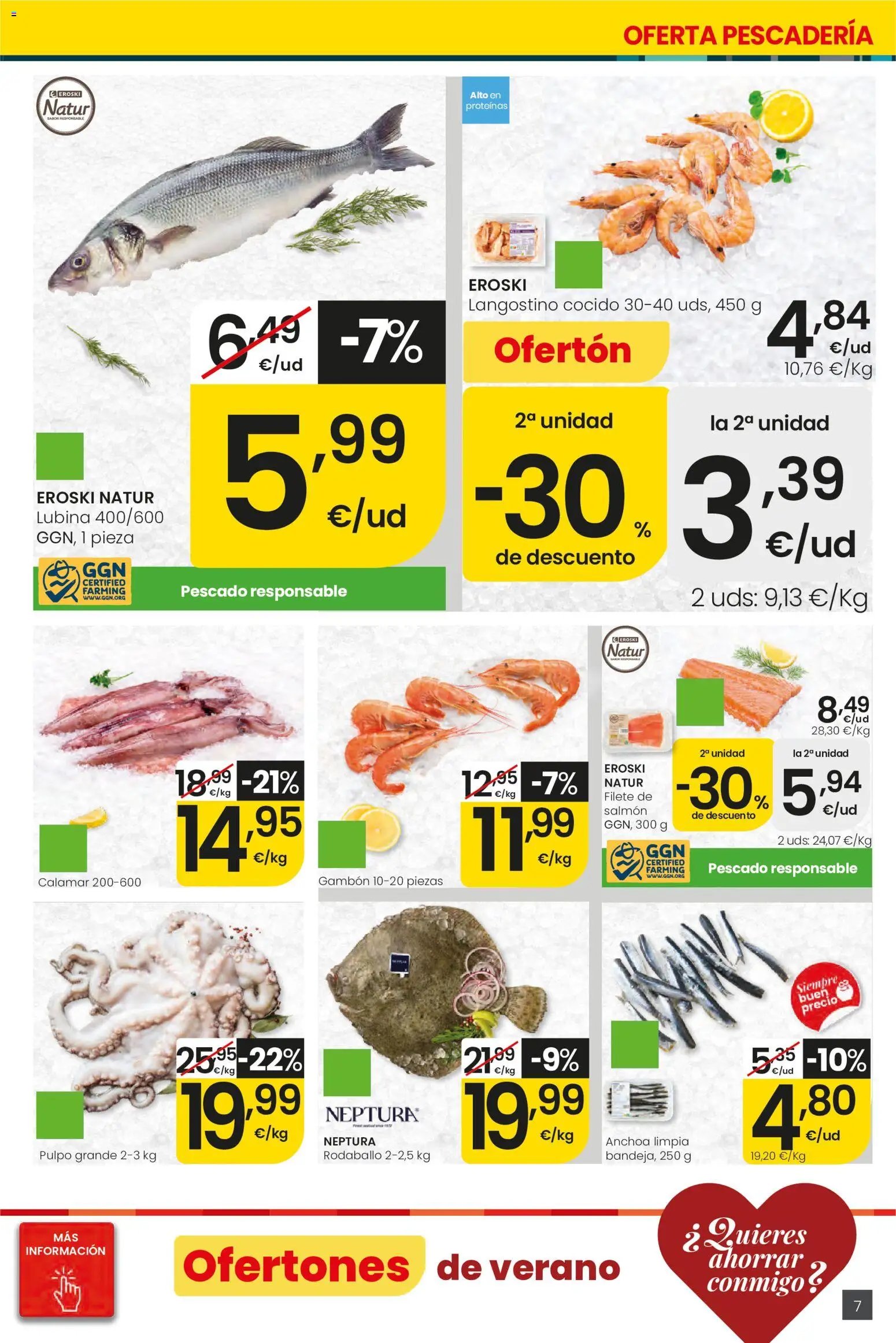 Eroski Ofertones de verano
