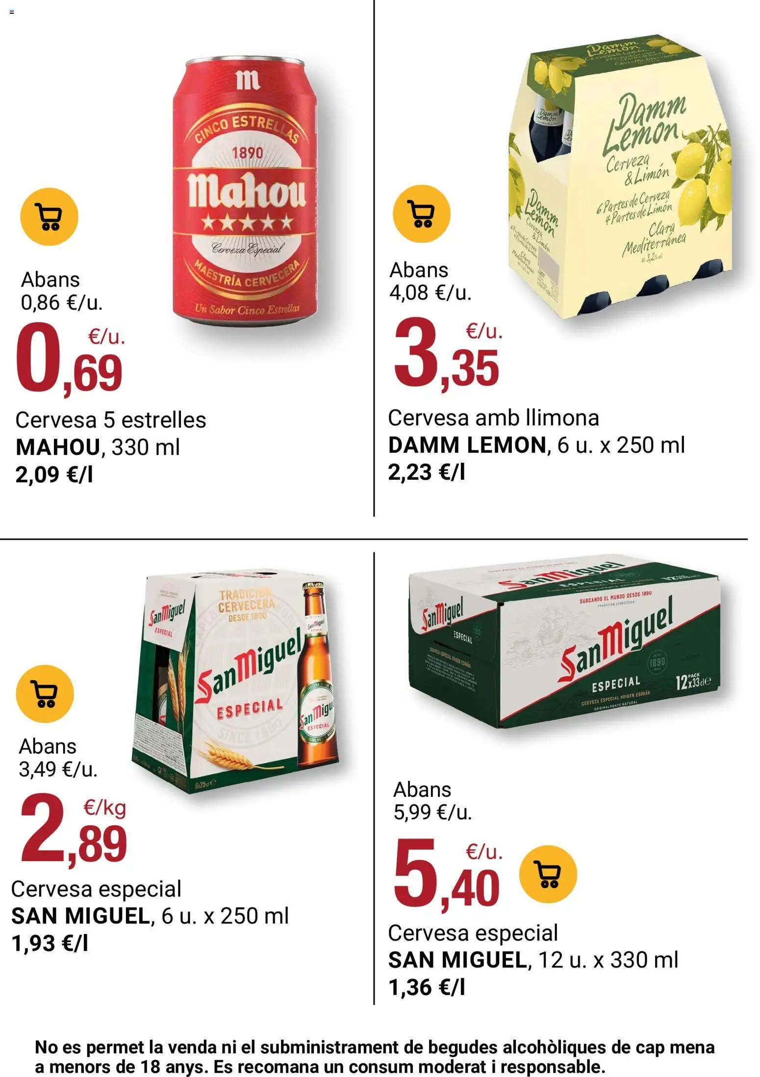 Bonpreu folleto