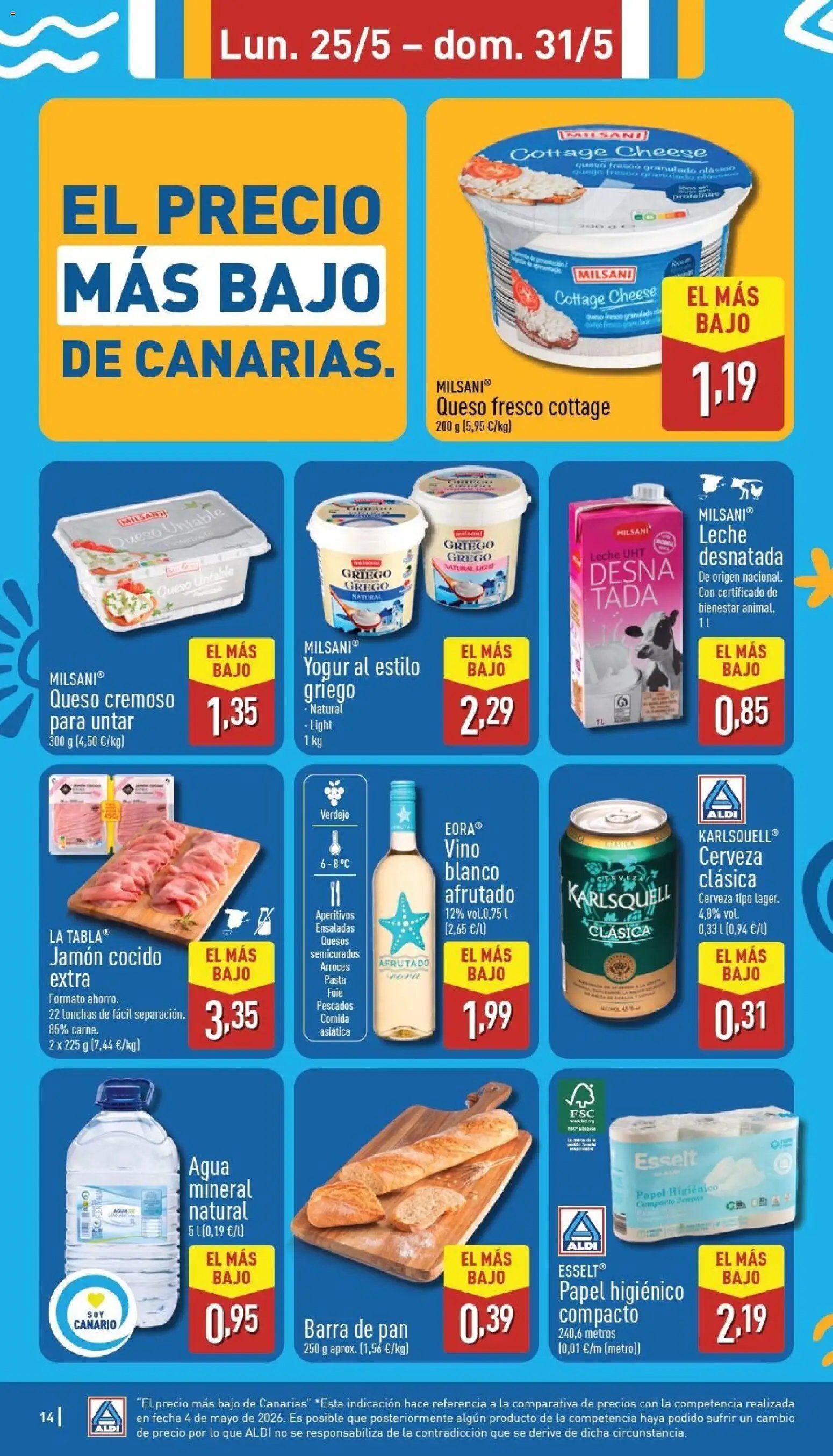 Aldi folleto Canarias