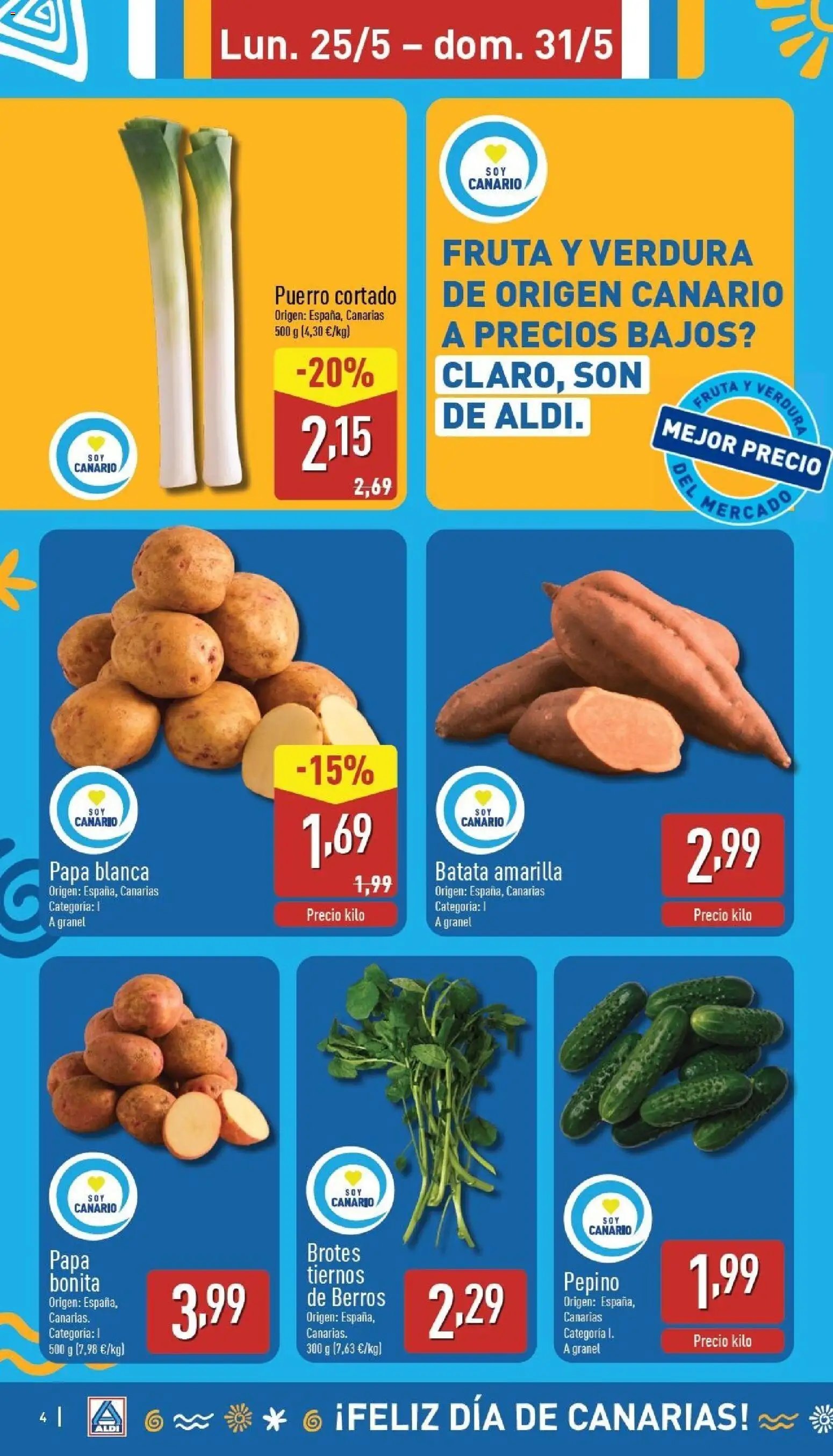 Aldi folleto Canarias