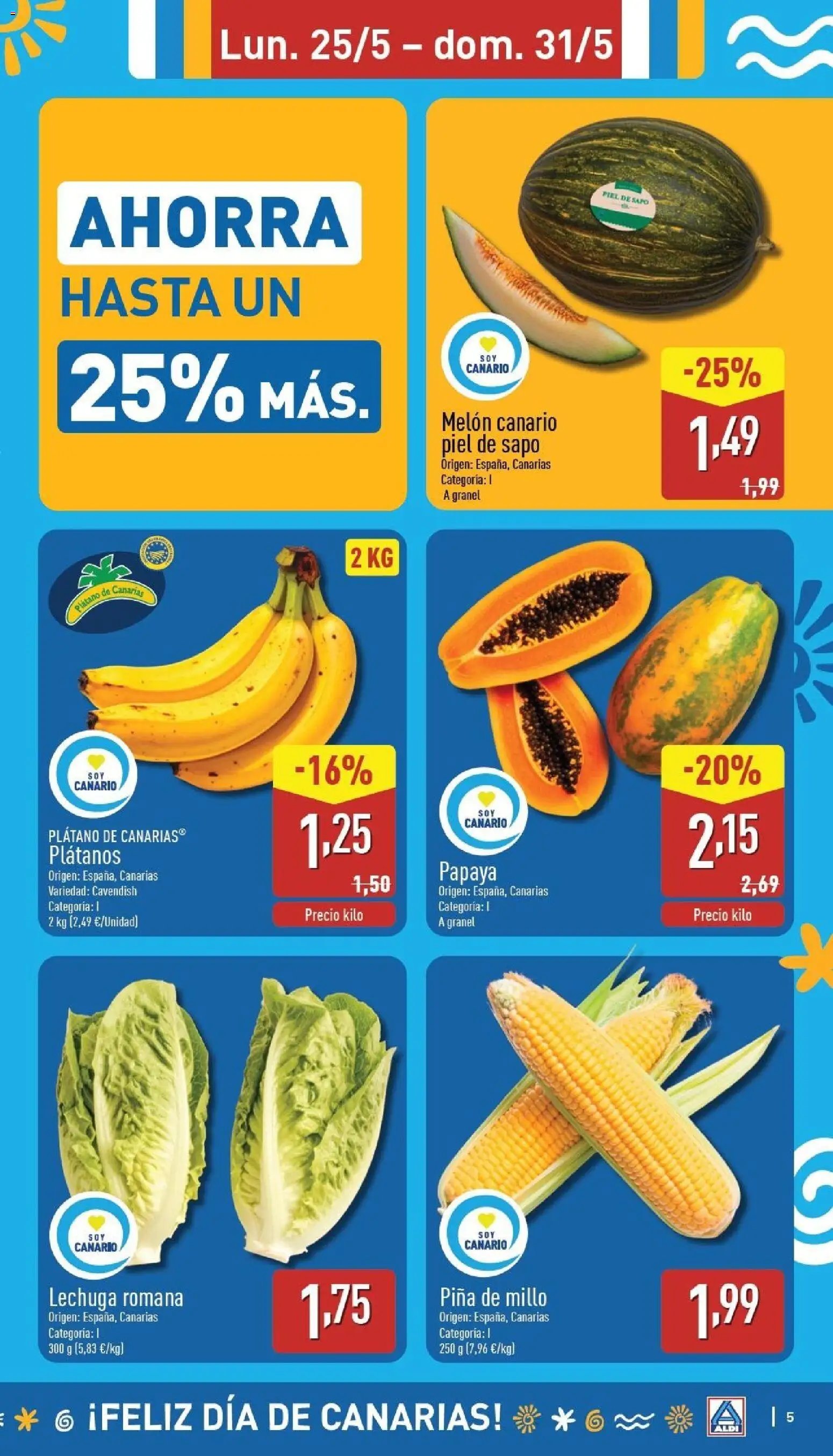 Aldi folleto Canarias