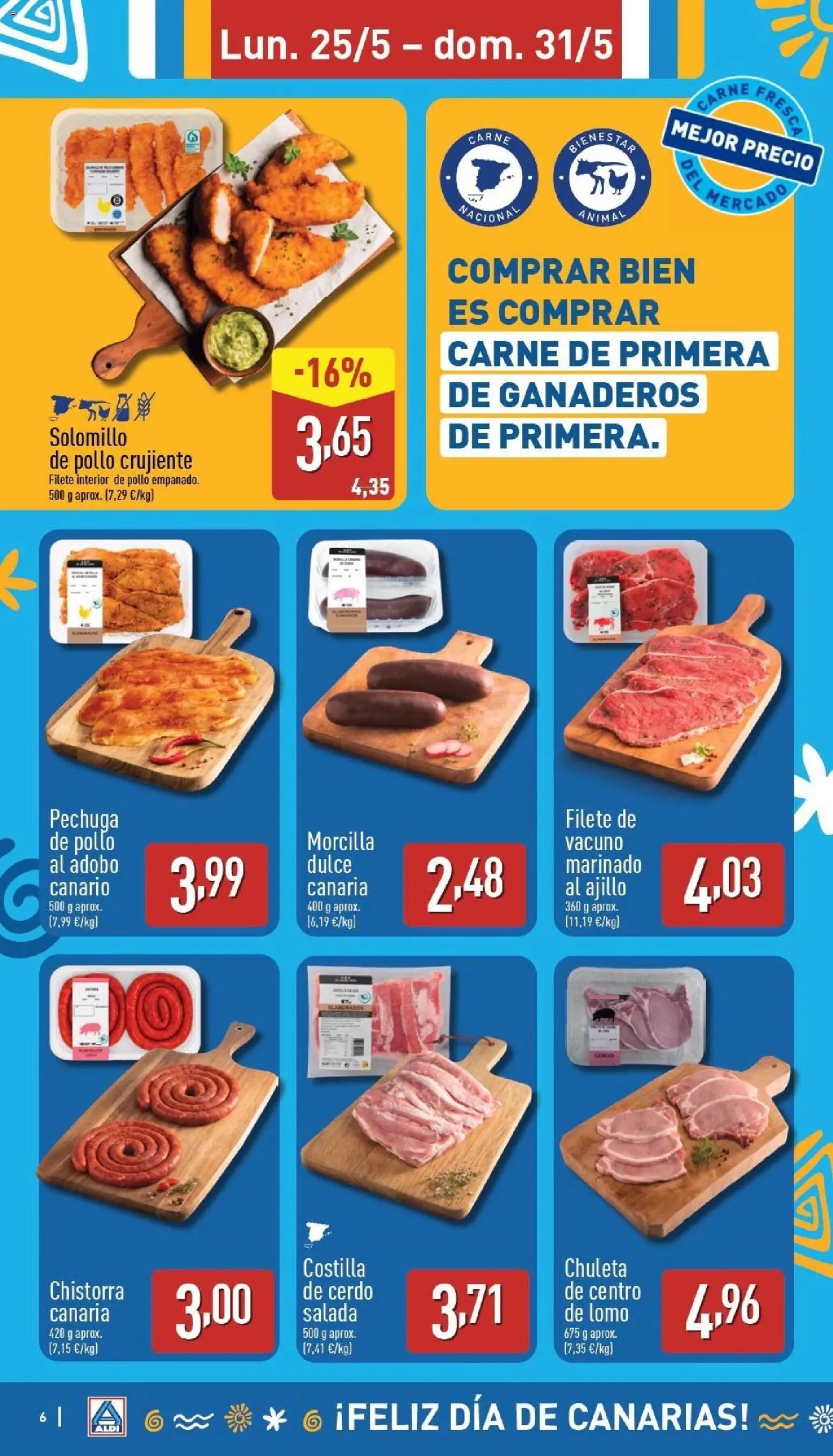 Aldi folleto Canarias