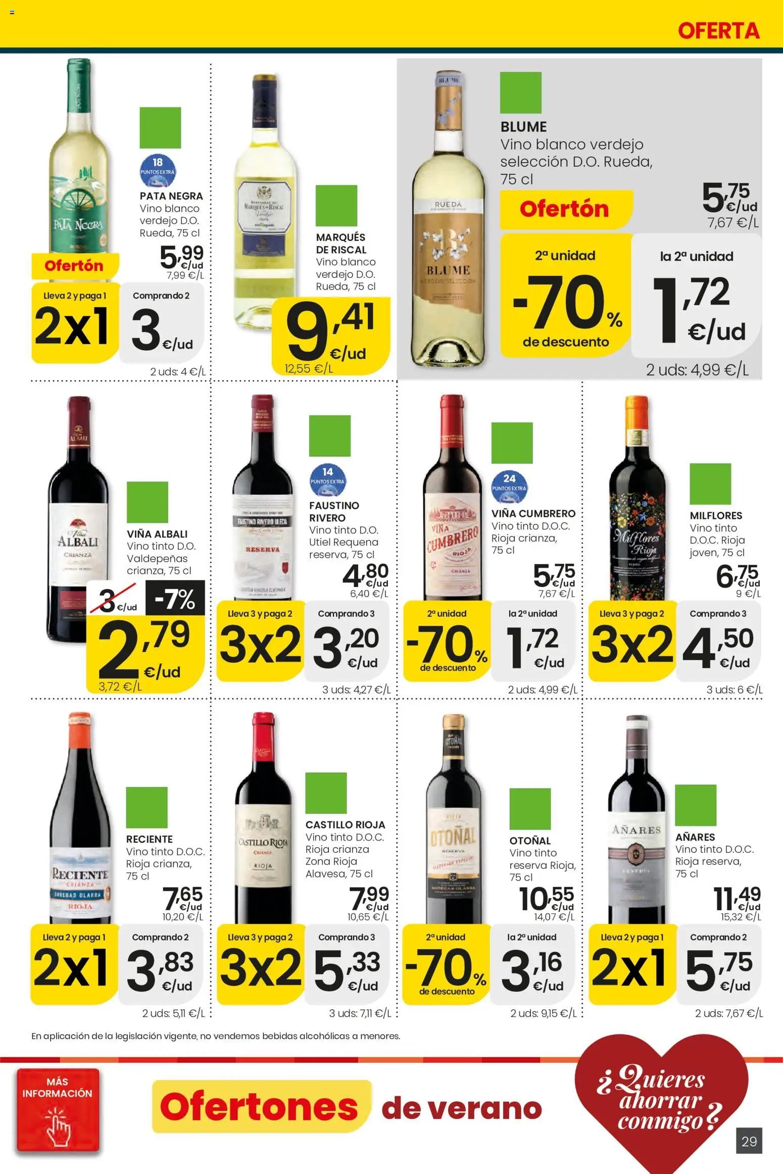 Eroski Ofertones de verano