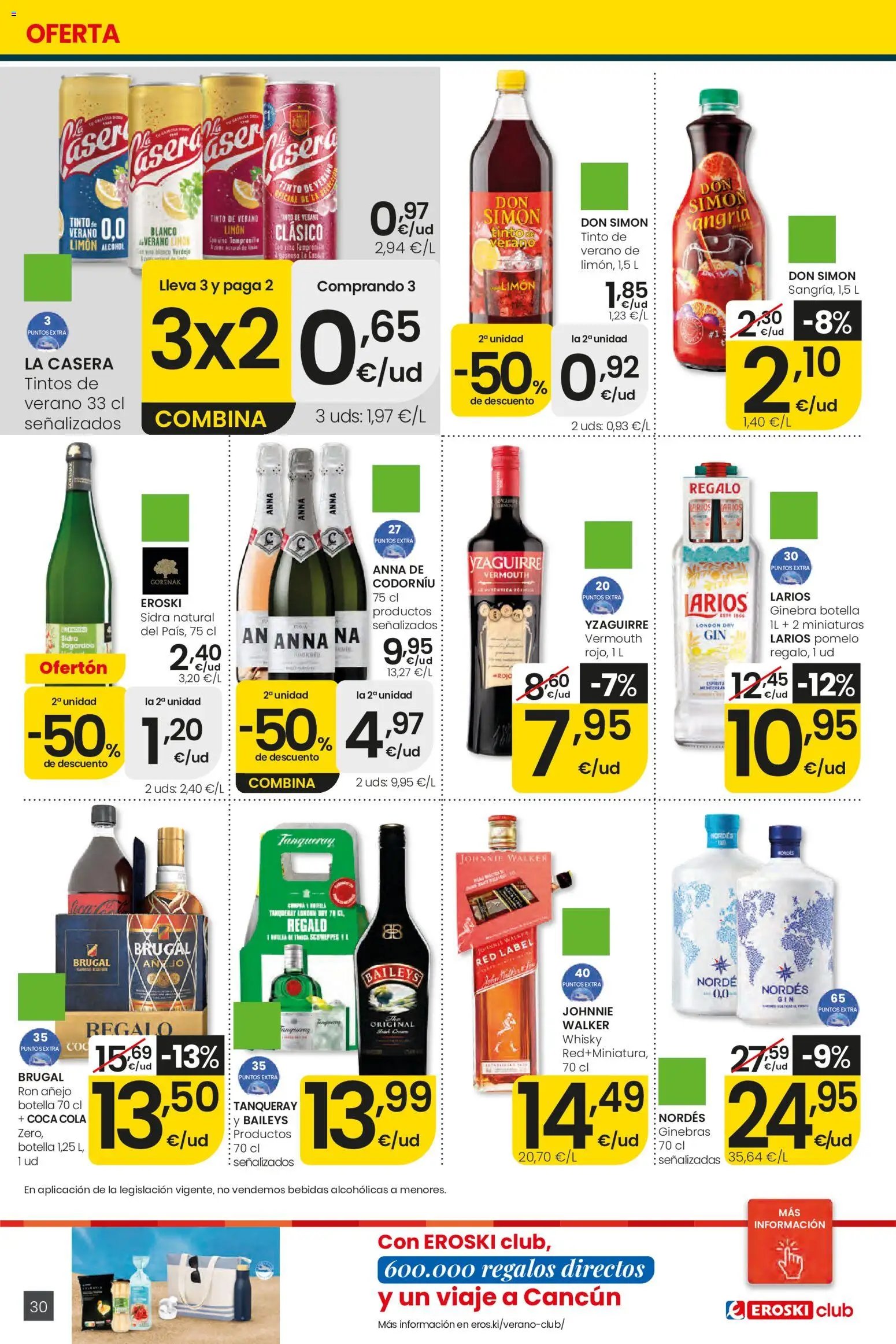 Eroski Ofertones de verano