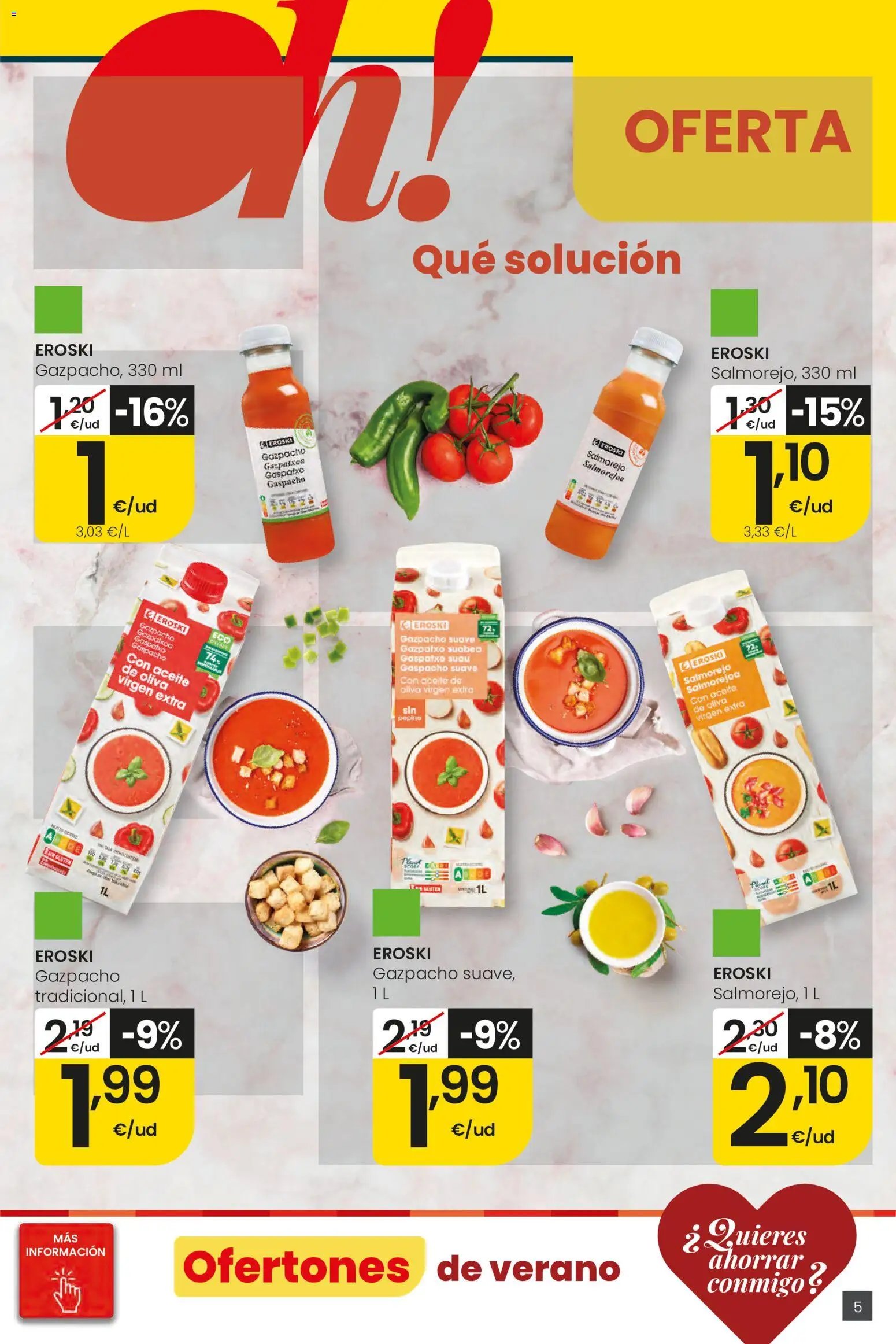 Eroski Ofertones de verano