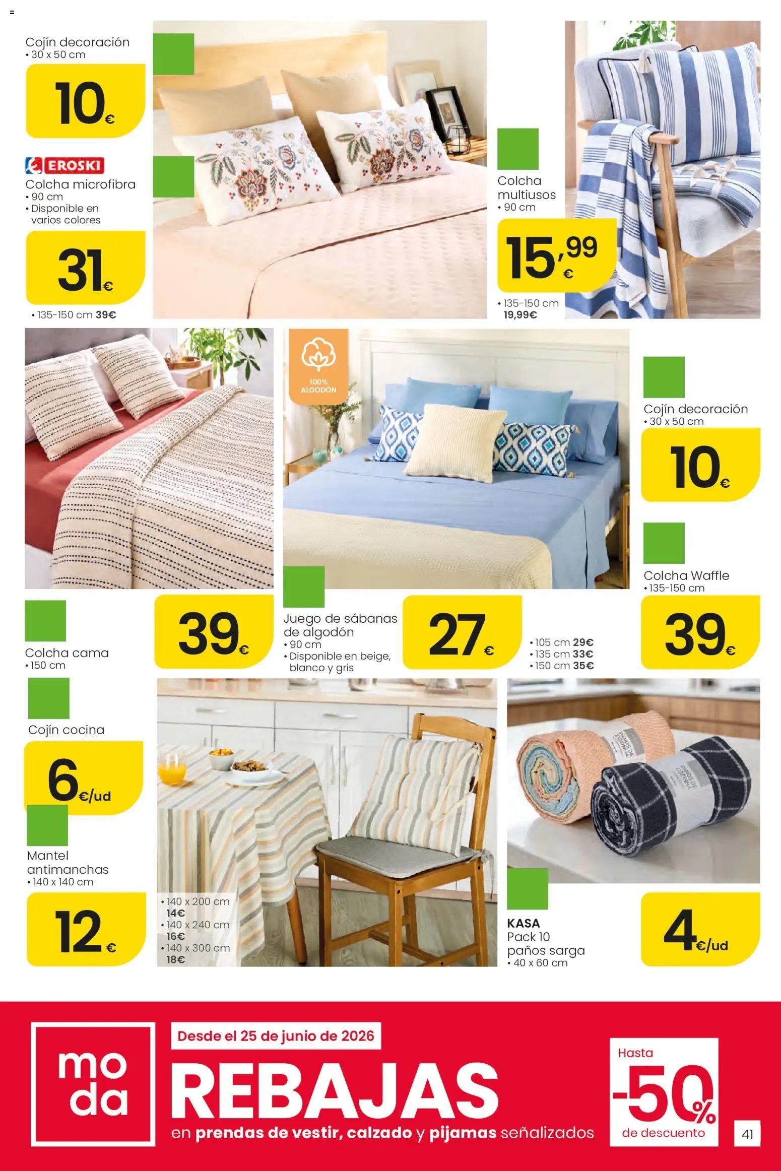 Eroski Ofertones de verano