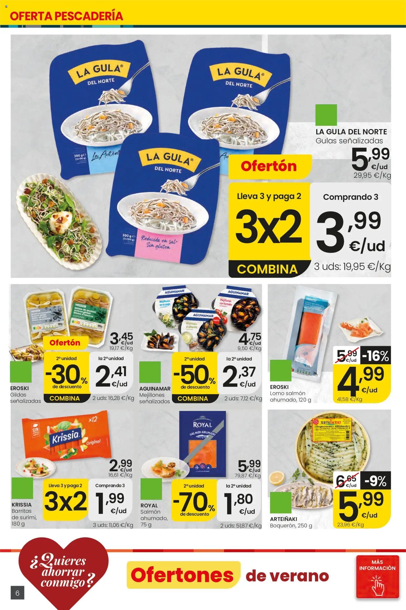 Eroski Ofertones de verano