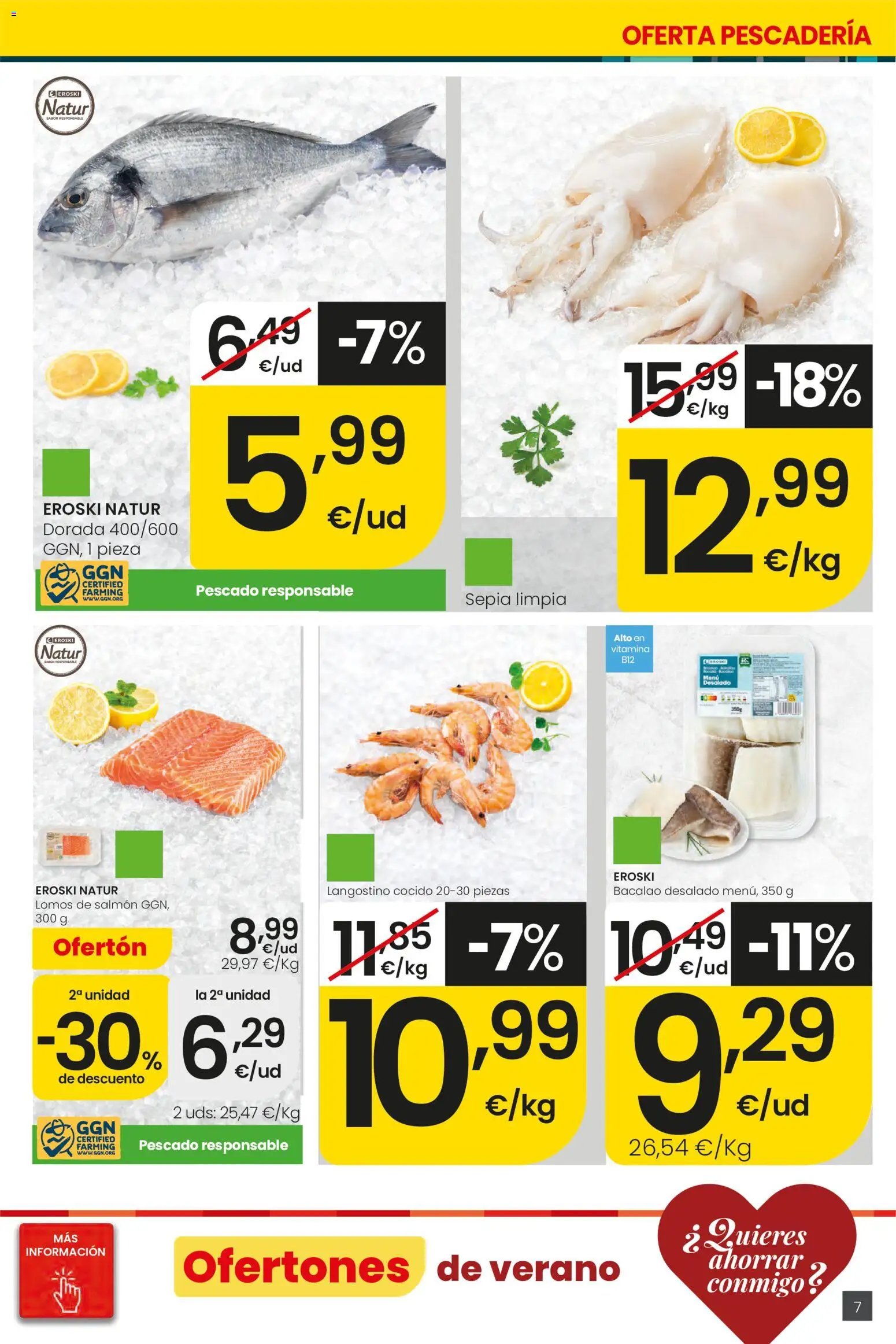 Eroski Ofertones de verano