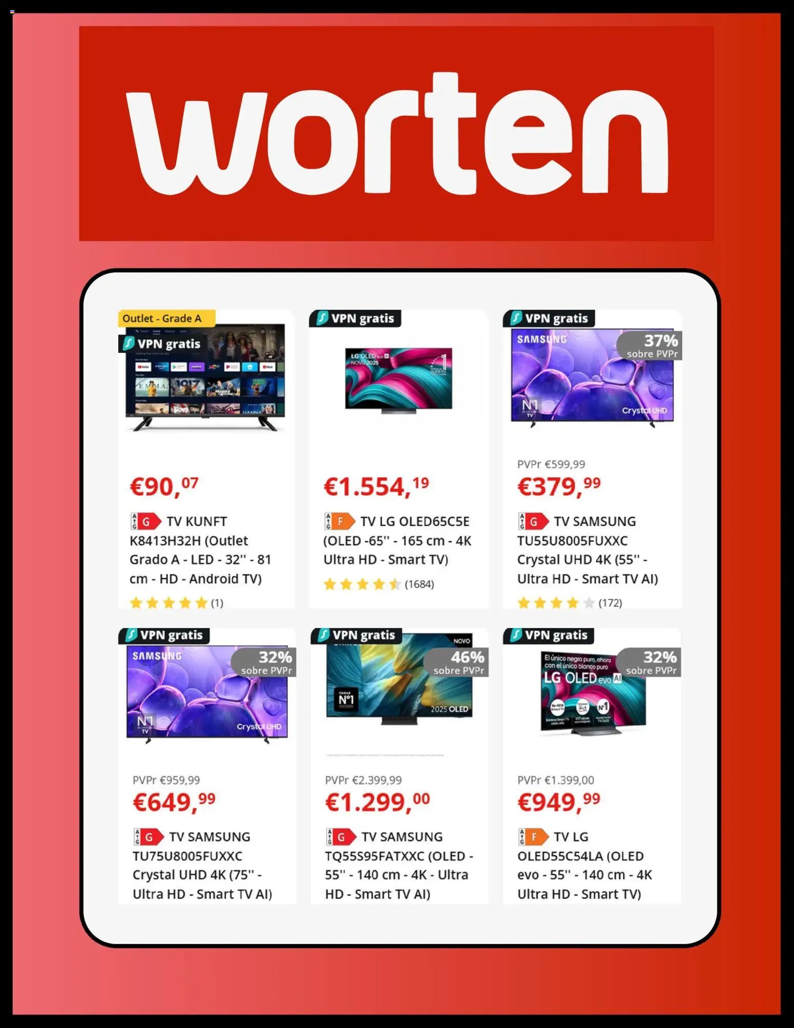 Worten folleto