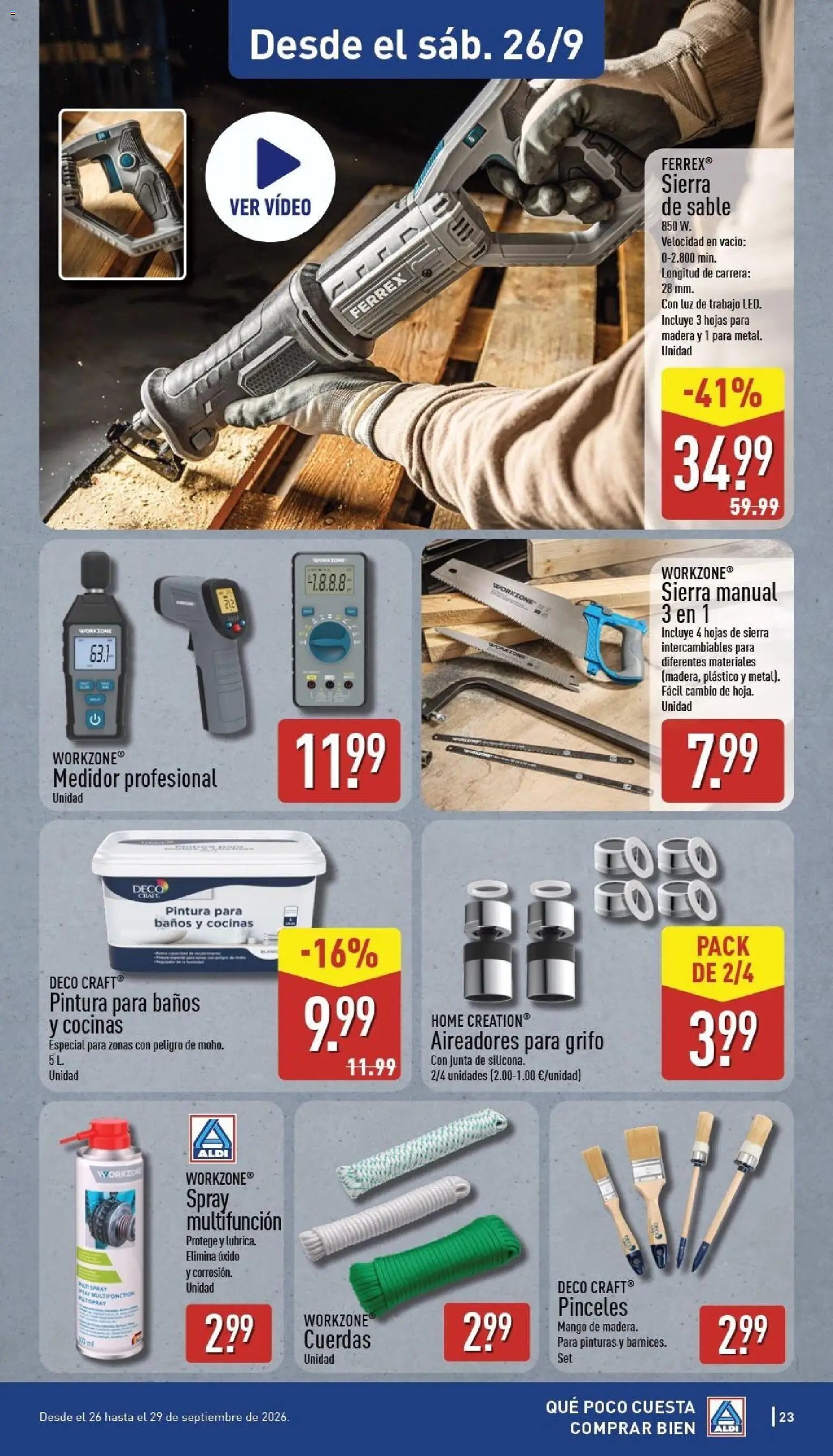 Aldi folleto Península