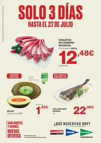 Hipercor Solo 3 días