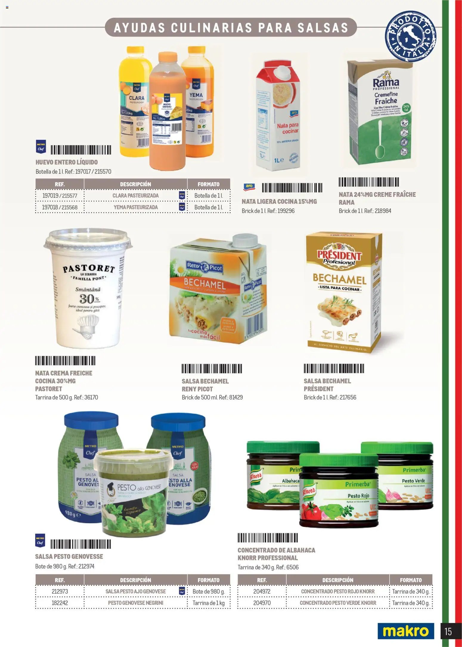 Makro Restaurantes italianos Canarias