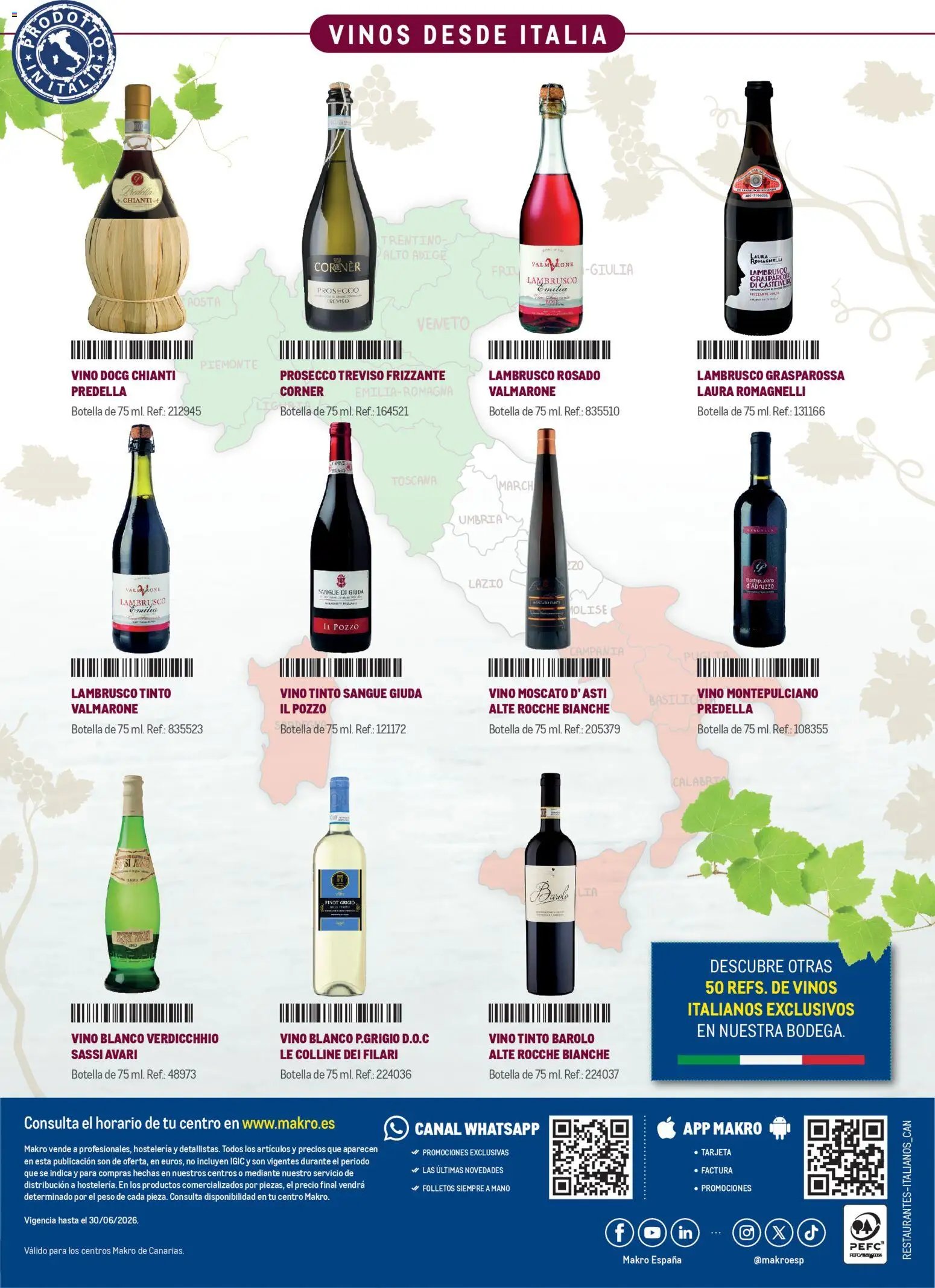 Makro Restaurantes italianos Canarias