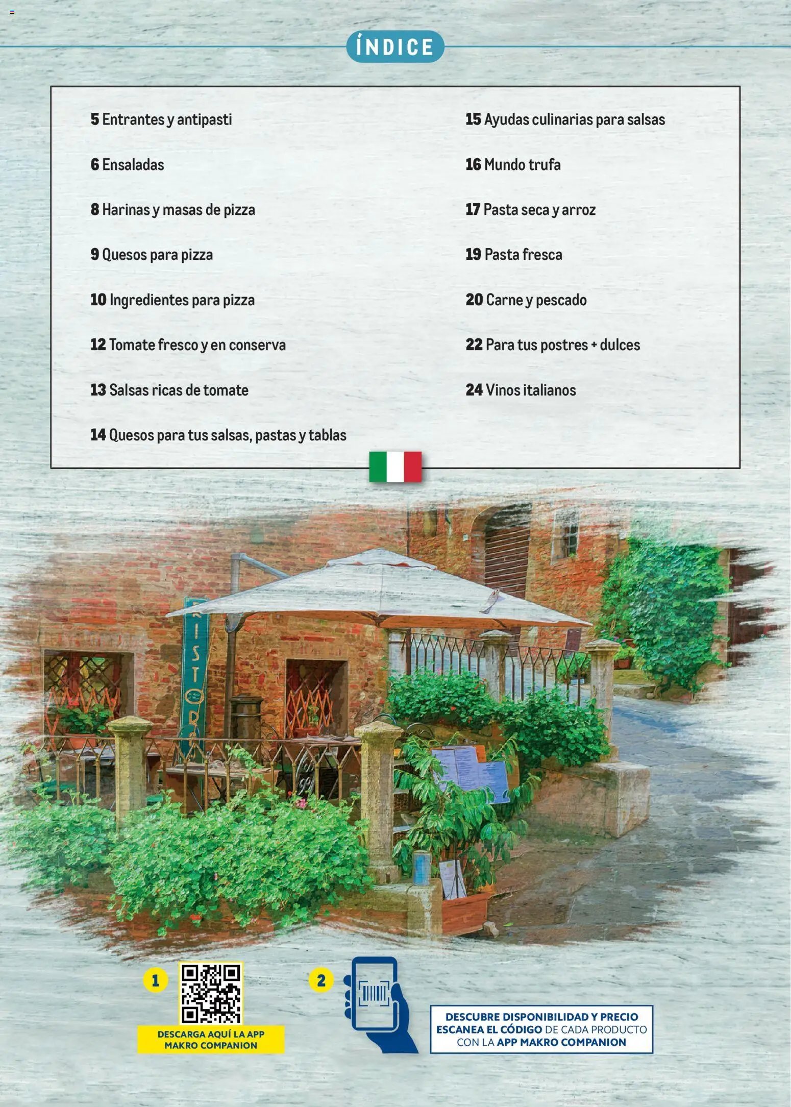 Makro Restaurantes italianos Canarias