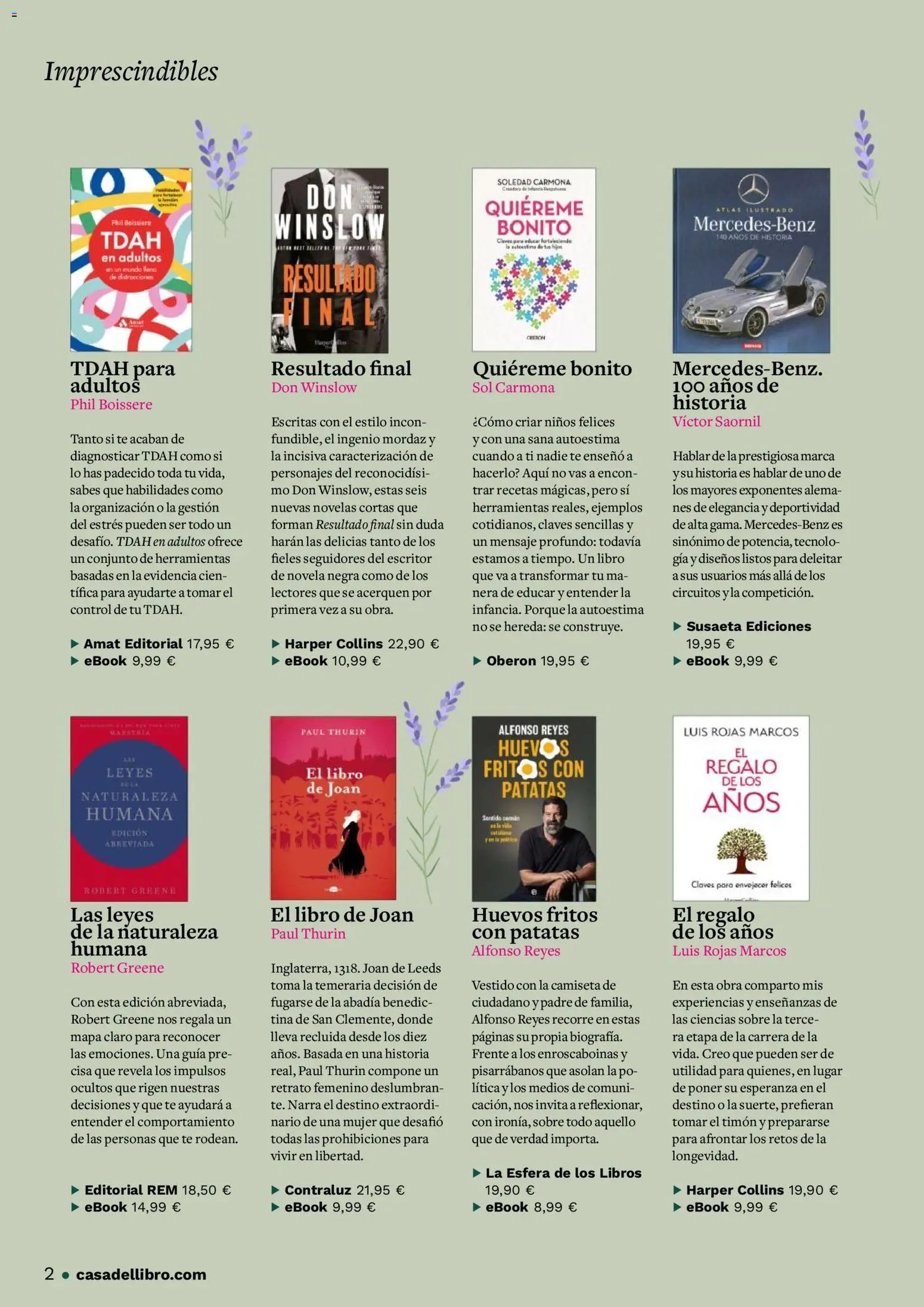 Casa del libro folleto