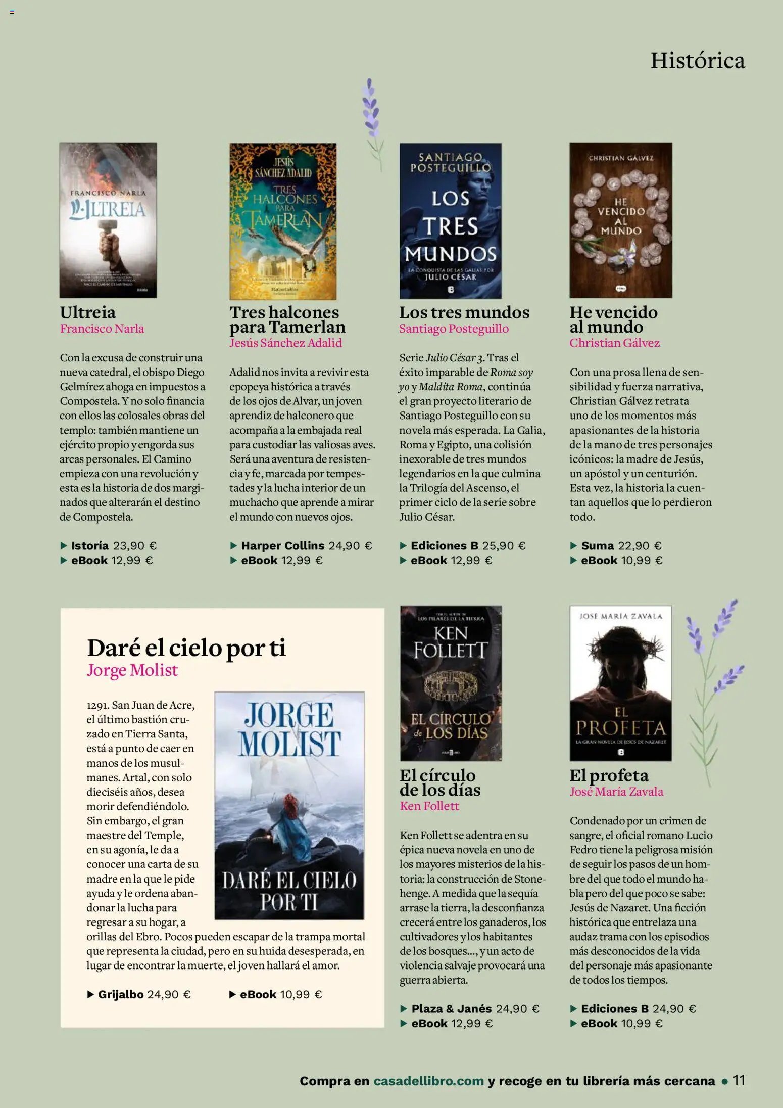 Casa del libro folleto