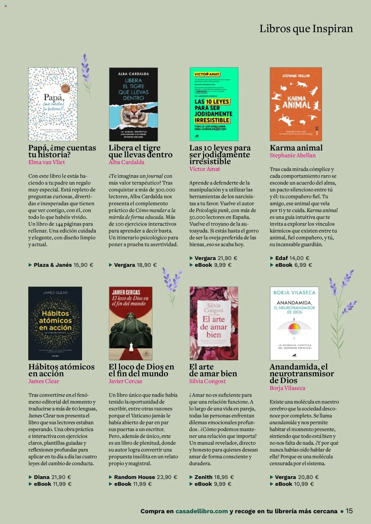 Casa del libro folleto