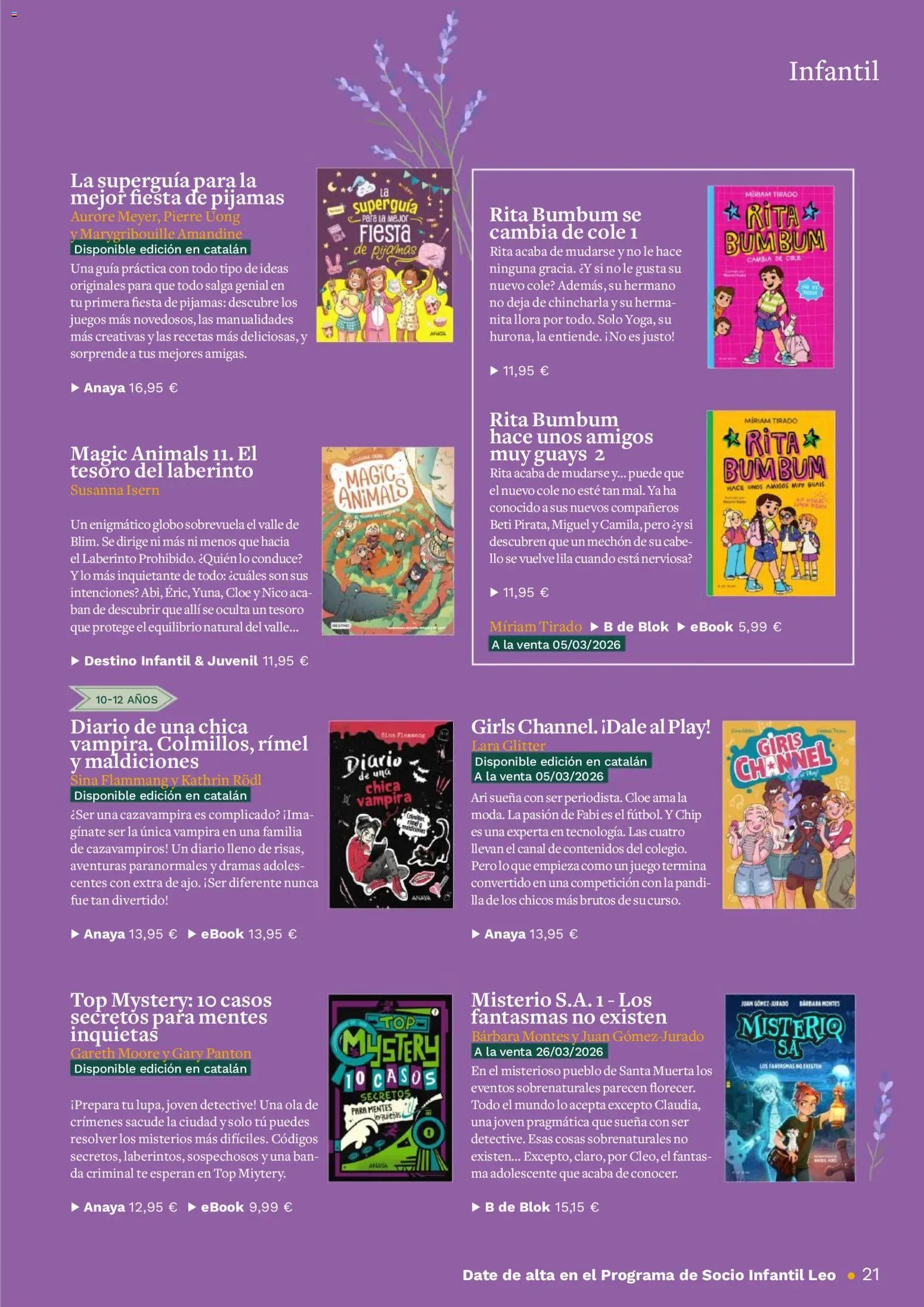 Casa del libro folleto