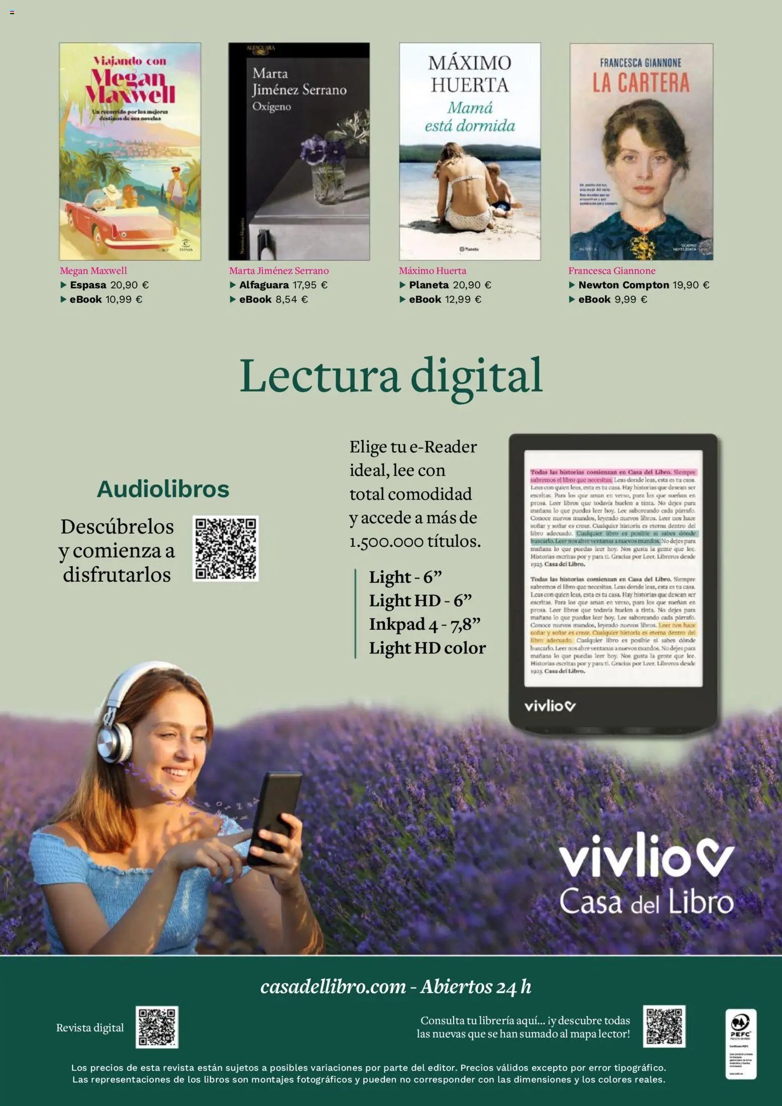 Casa del libro folleto