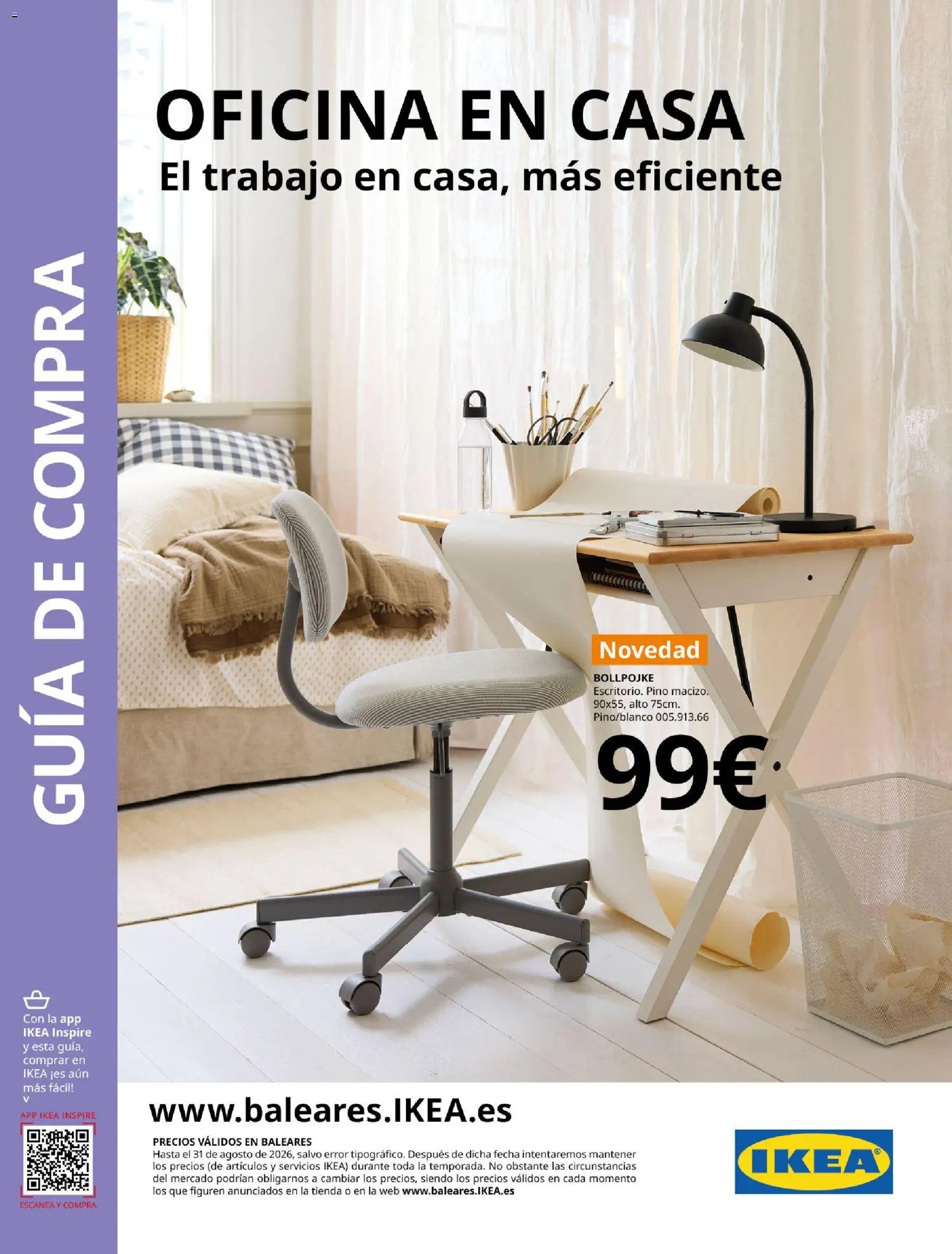 Catálogo IKEA Oficina en casa