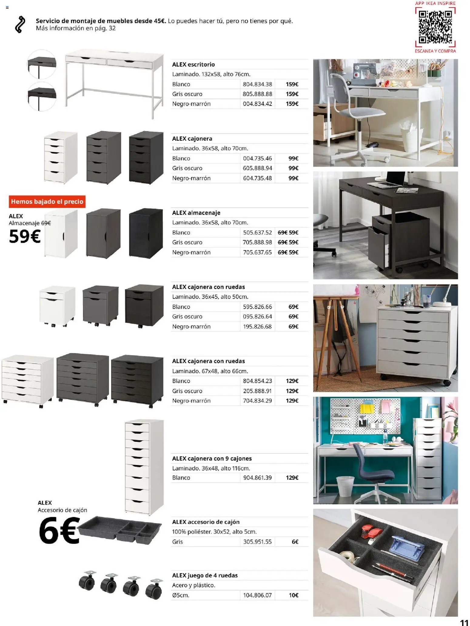 Catálogo IKEA Oficina en casa