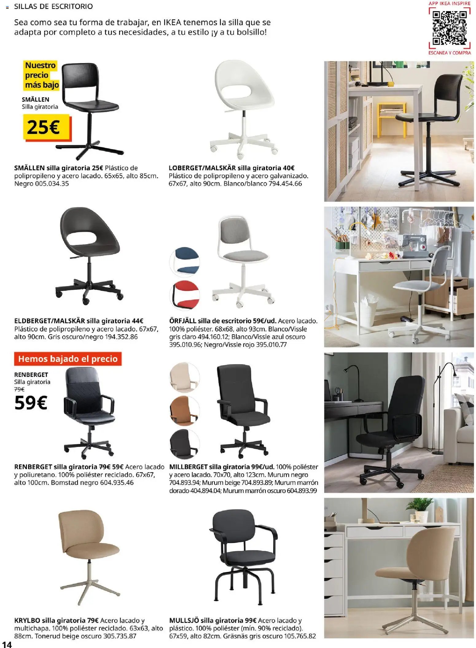 Catálogo IKEA Oficina en casa