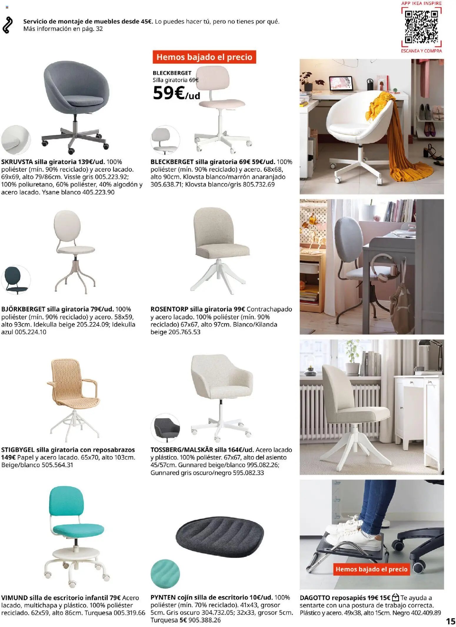Catálogo IKEA Oficina en casa
