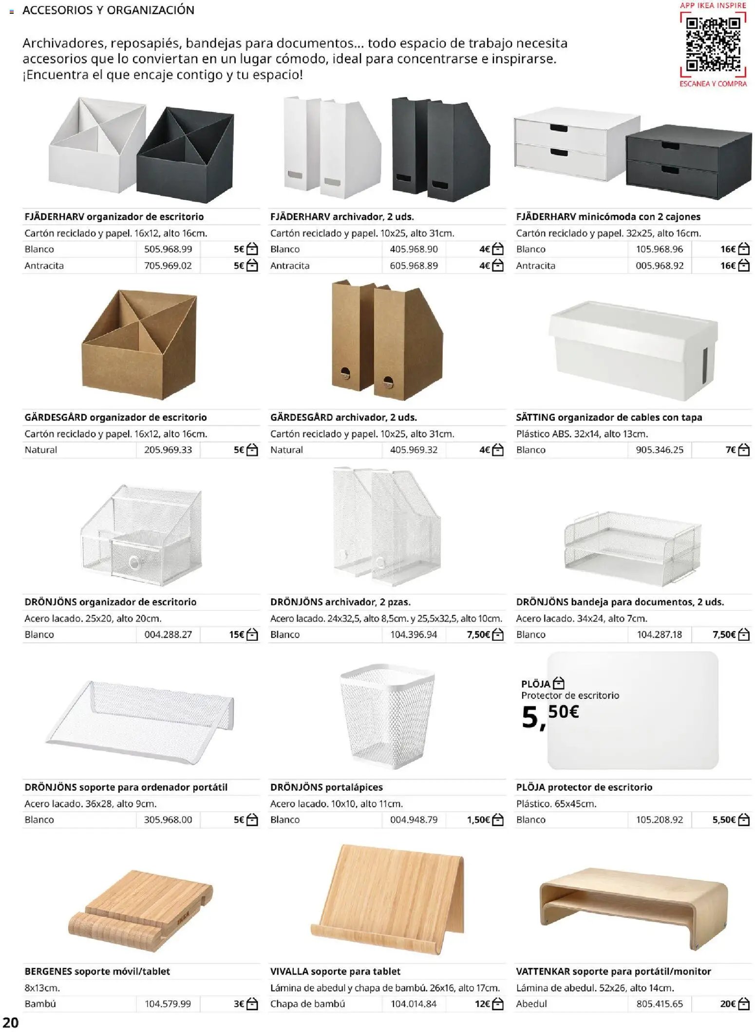 Catálogo IKEA Oficina en casa