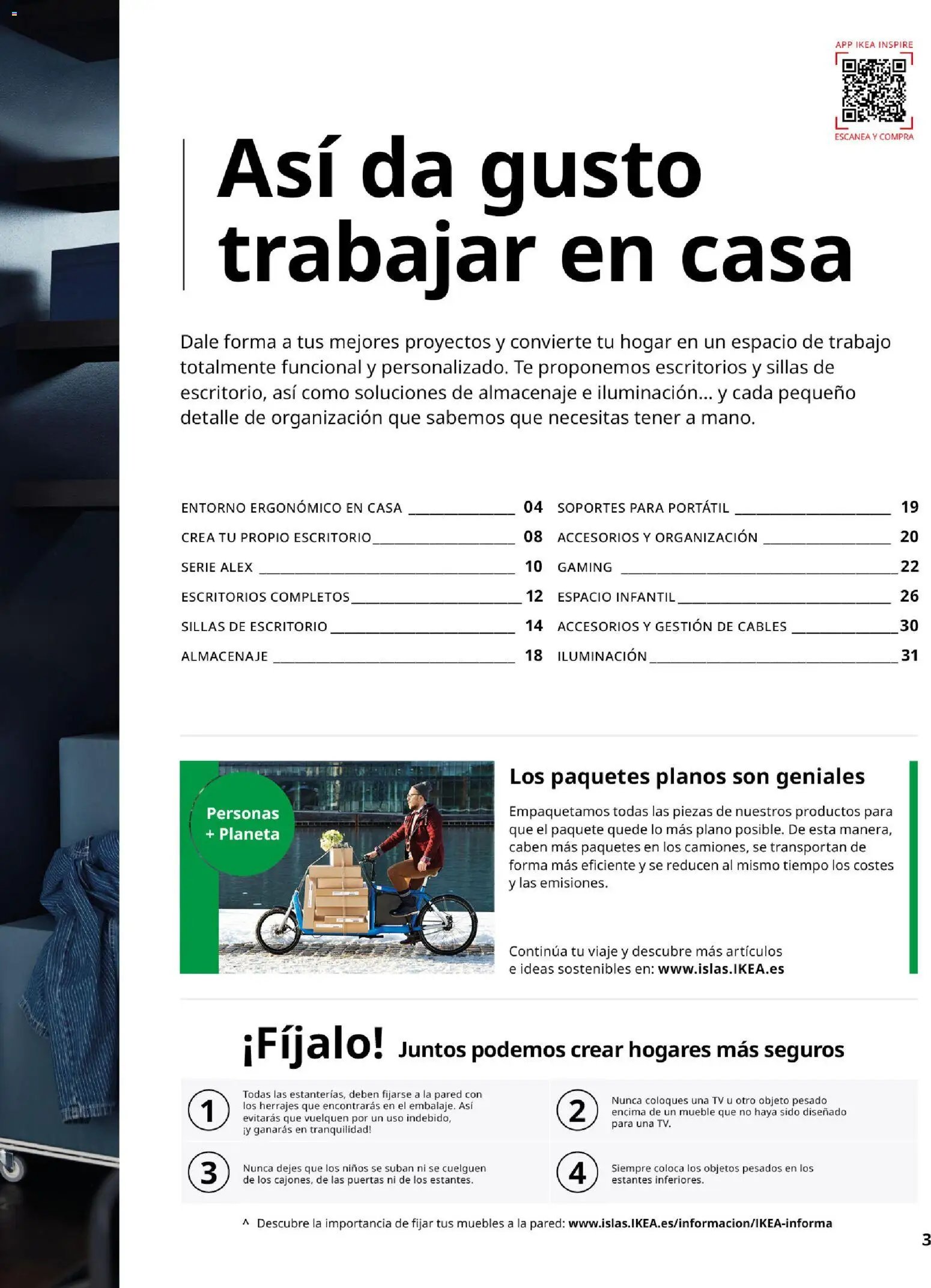 Catálogo IKEA Oficina en casa