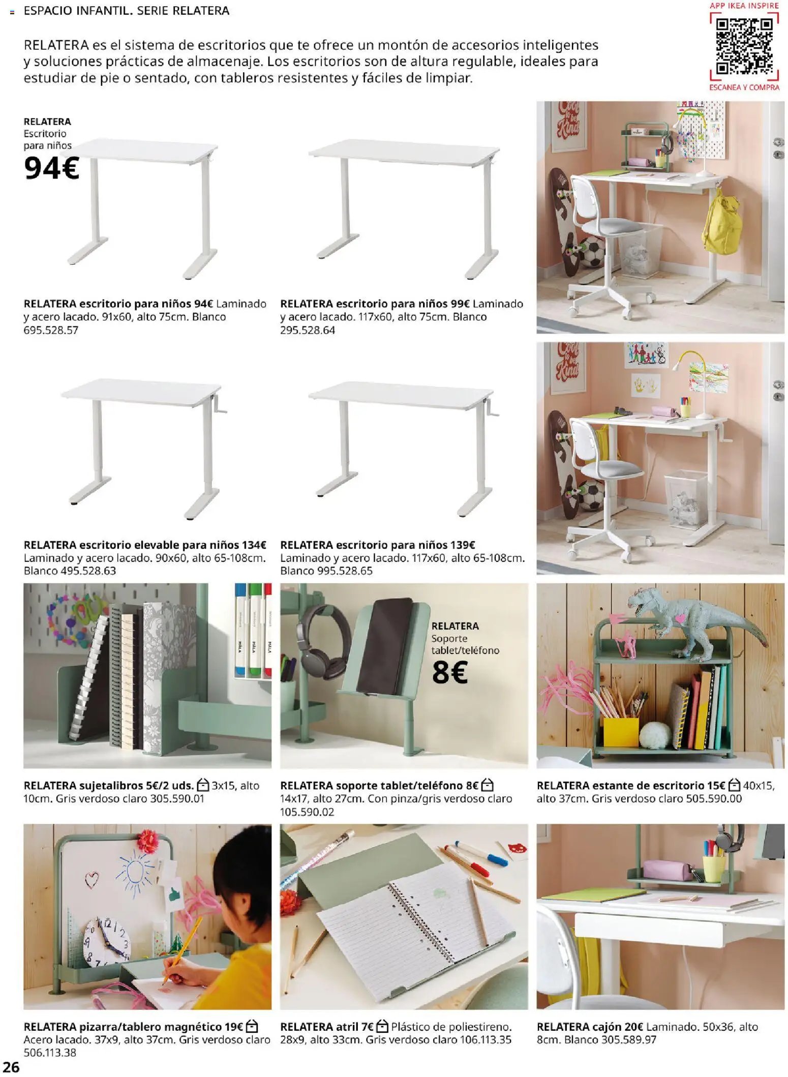 Catálogo IKEA Oficina en casa