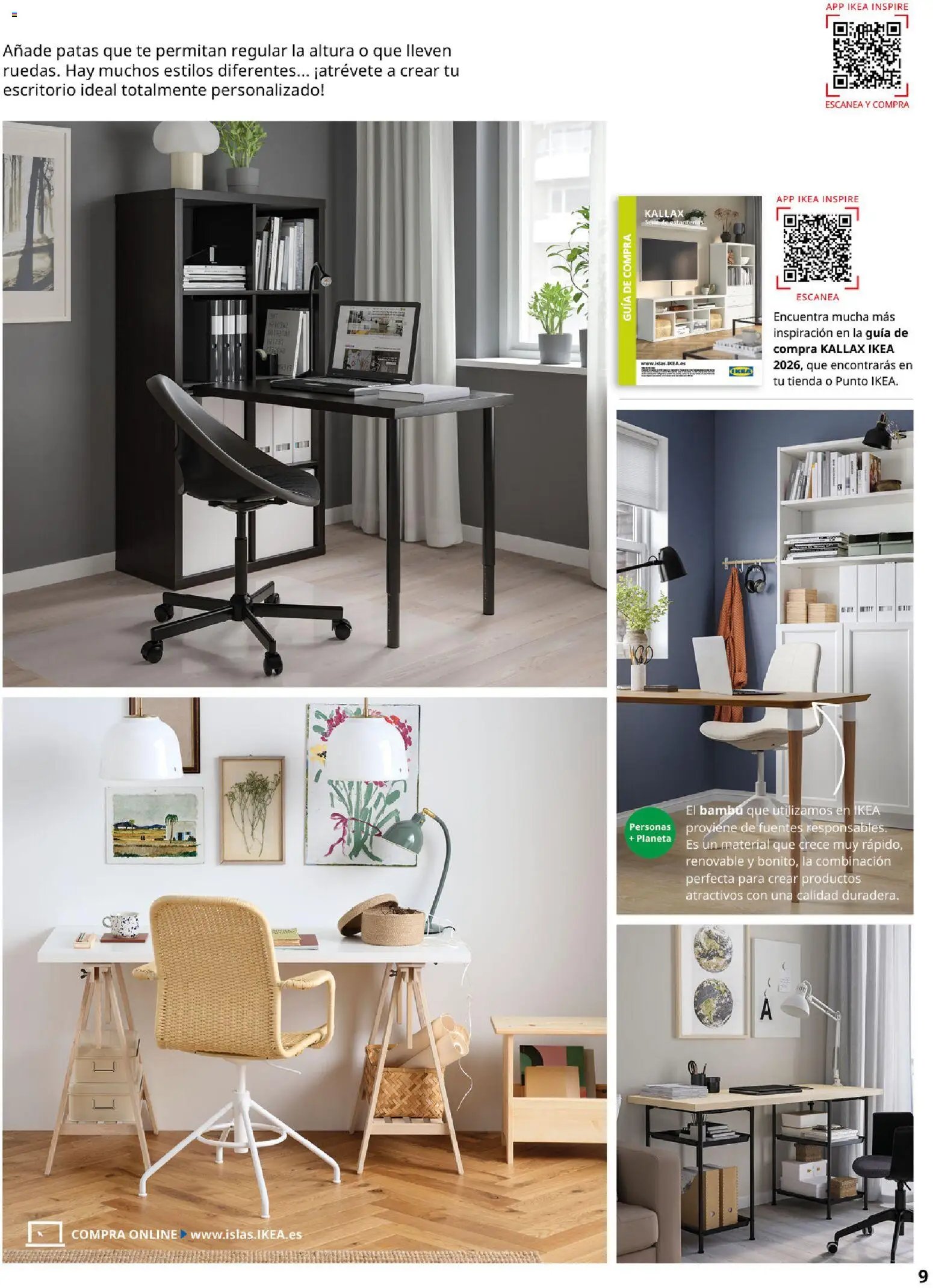 Catálogo IKEA Oficina en casa