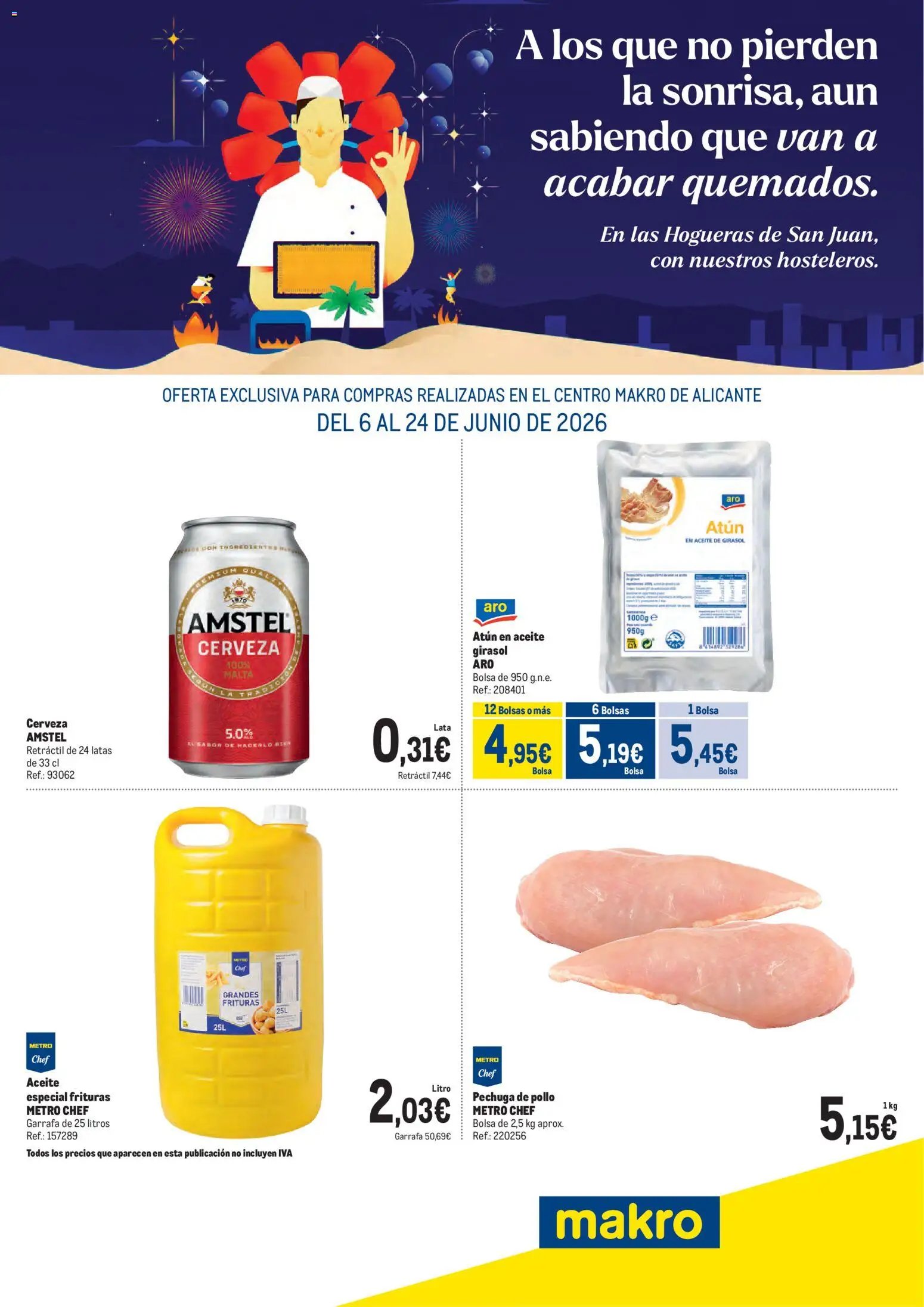 Makro Hogueras de San Juan Alicante