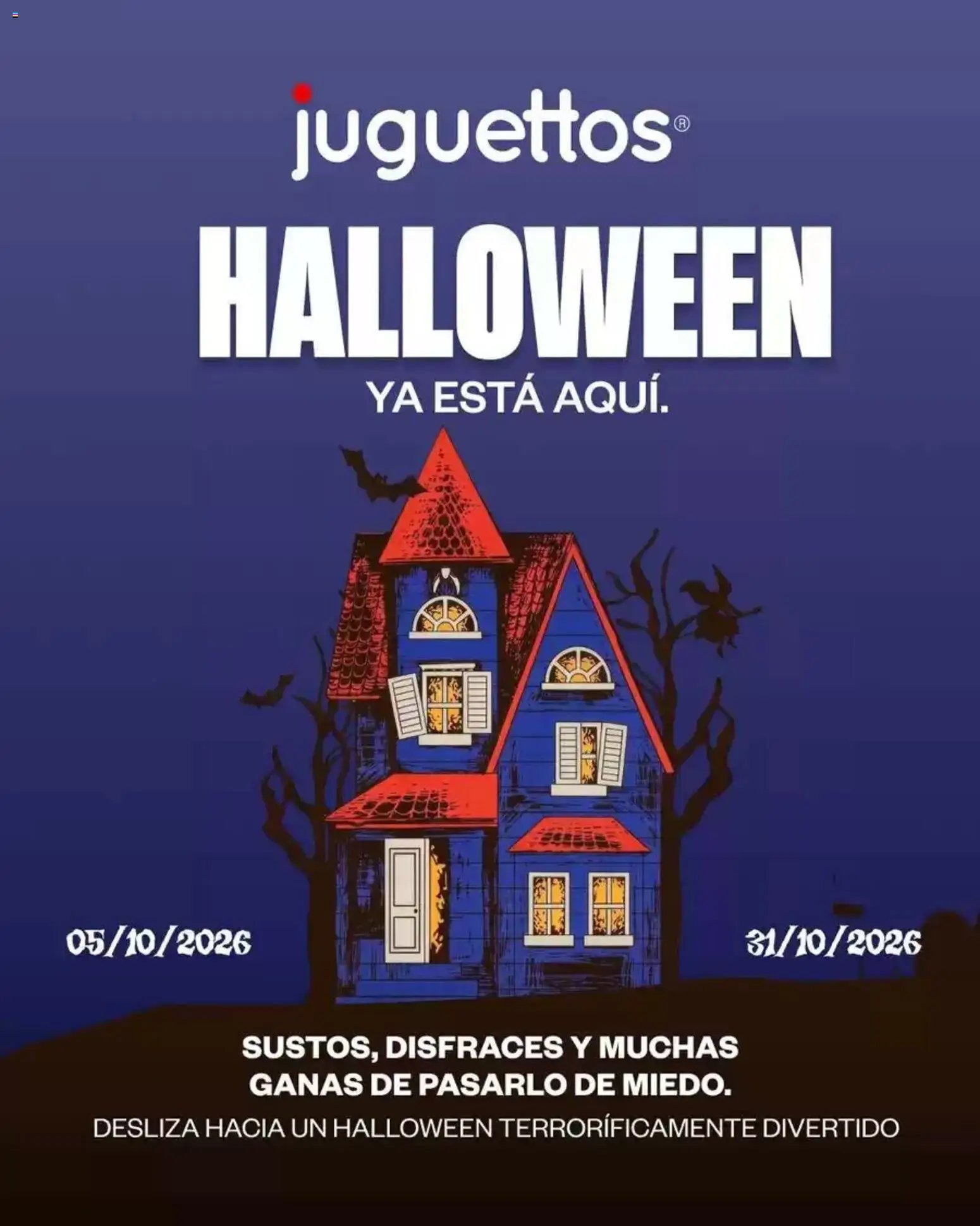 Juguettos Halloween