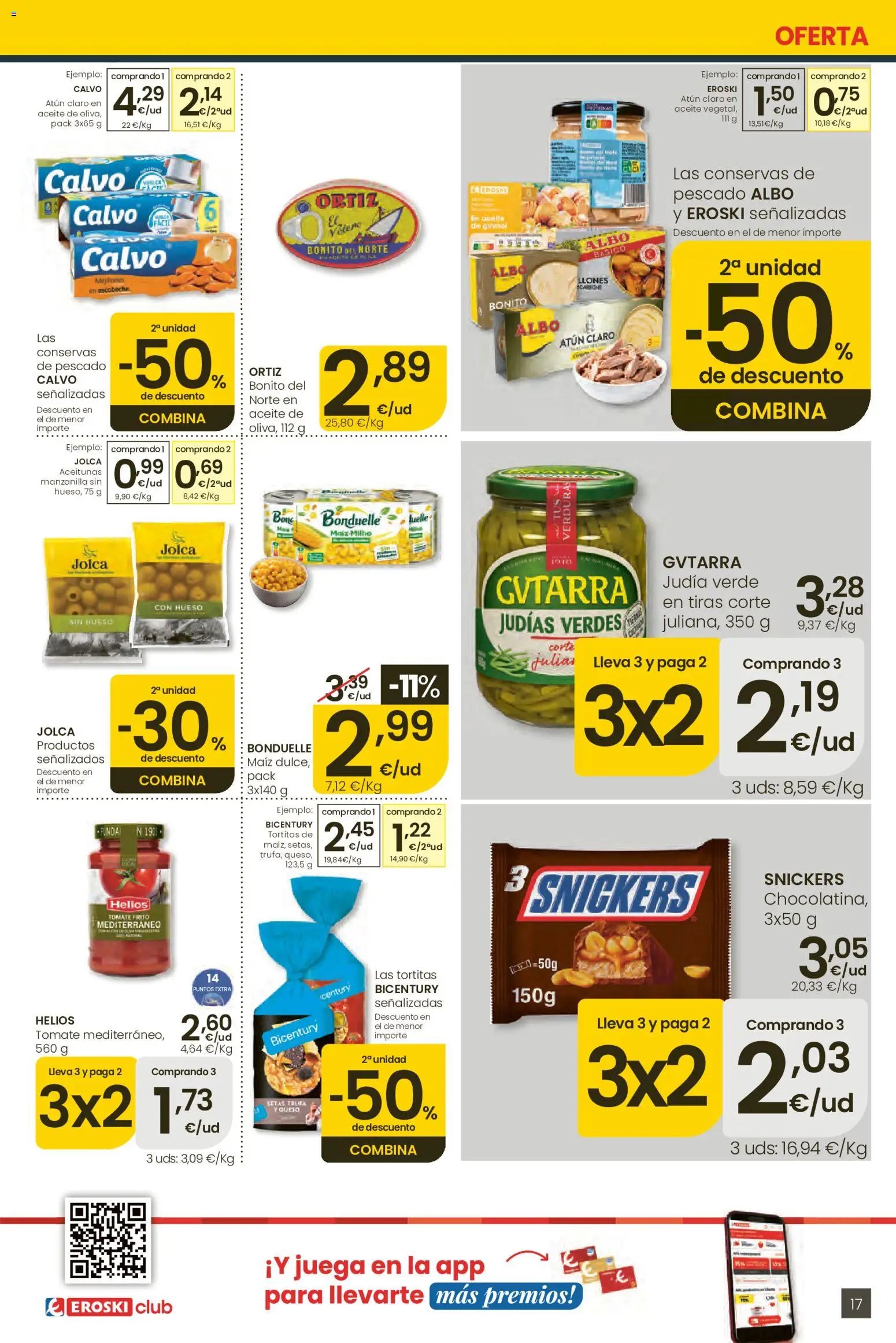 Eroski Ofertones locales de verano