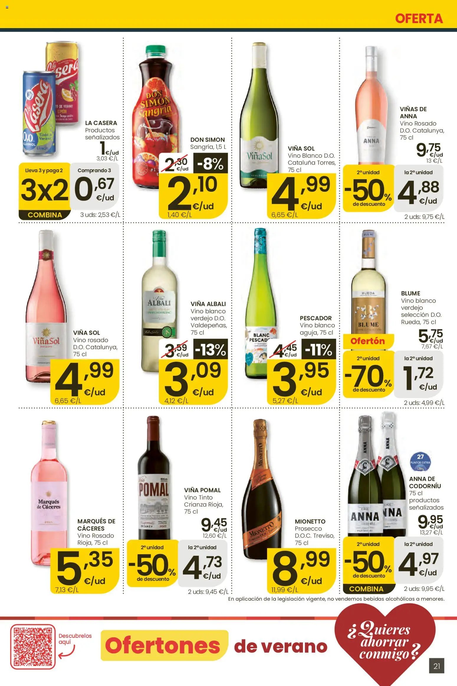 Eroski Ofertones locales de verano