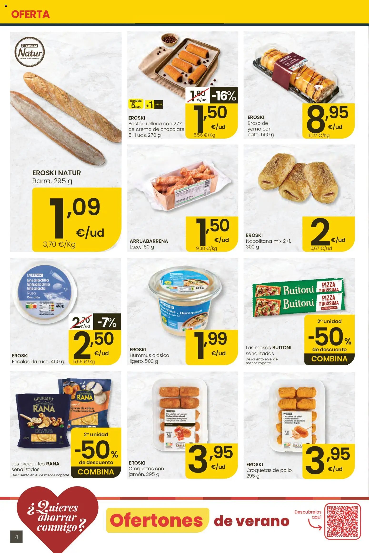 Eroski Ofertones locales de verano