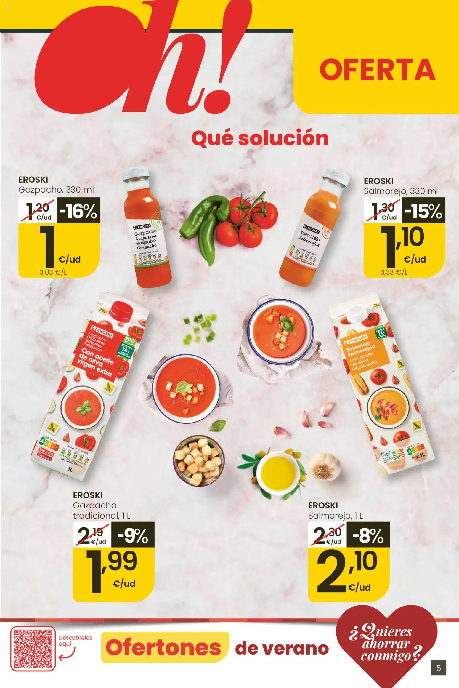 Eroski Ofertones locales de verano