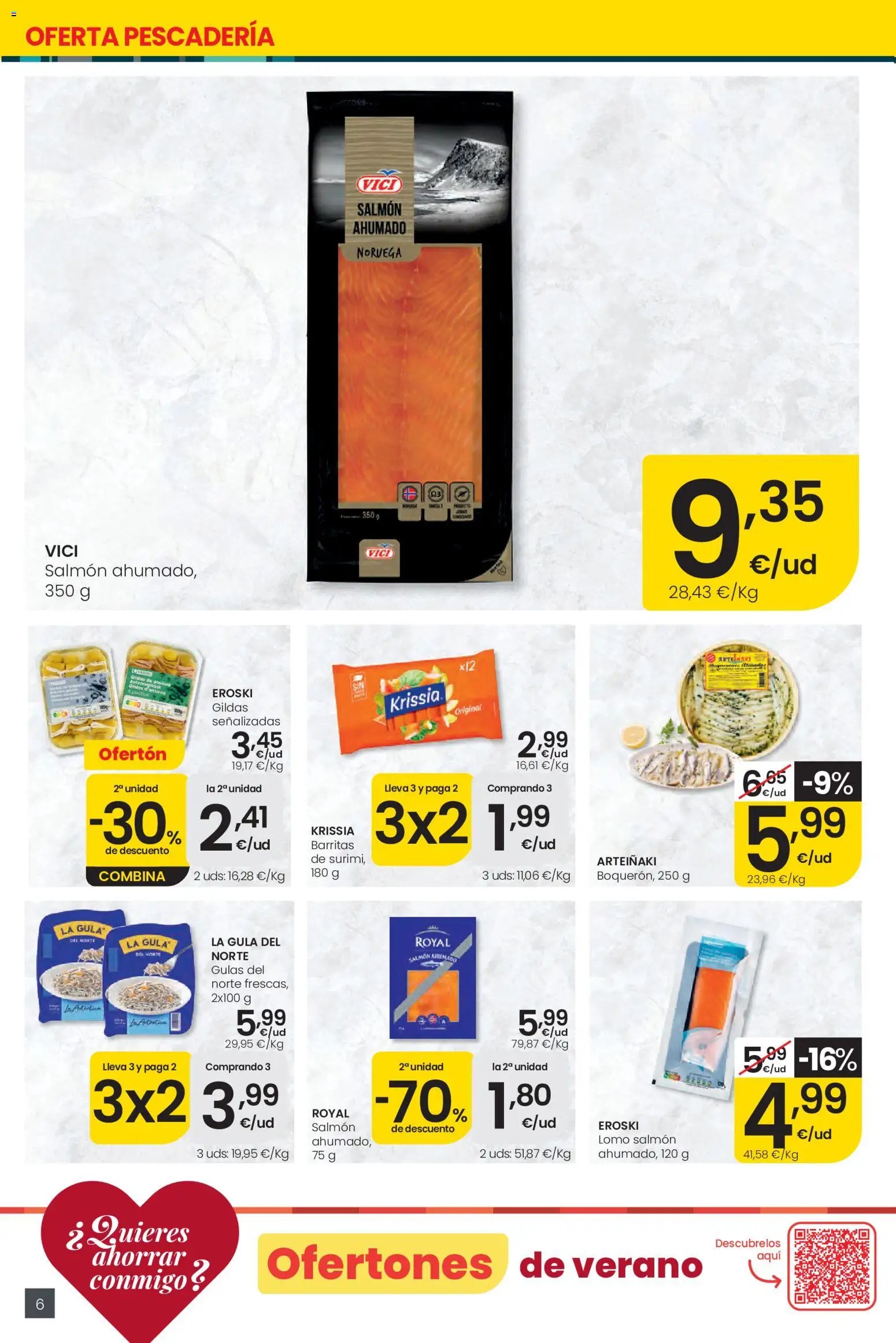 Eroski Ofertones locales de verano