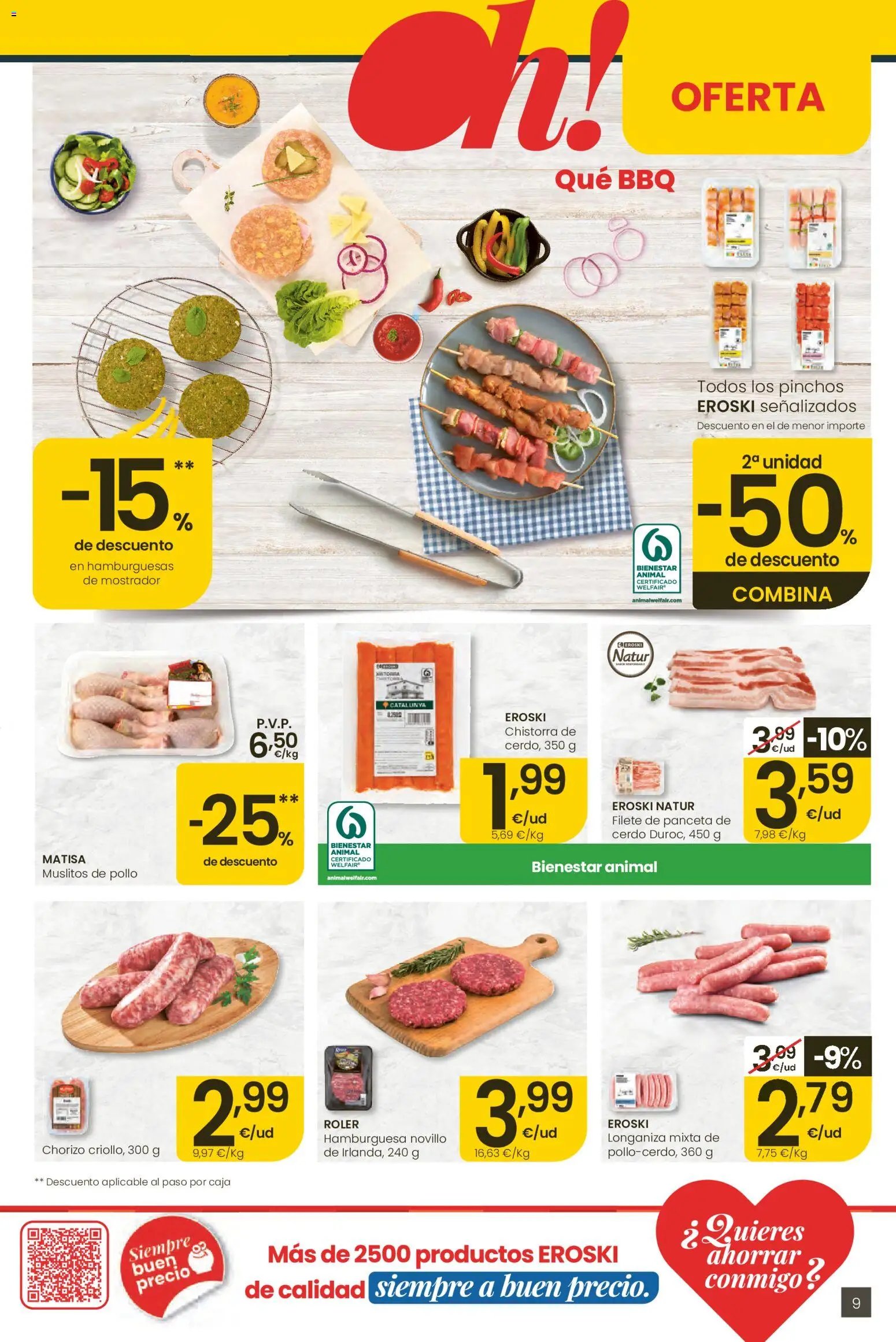 Eroski Ofertones locales de verano