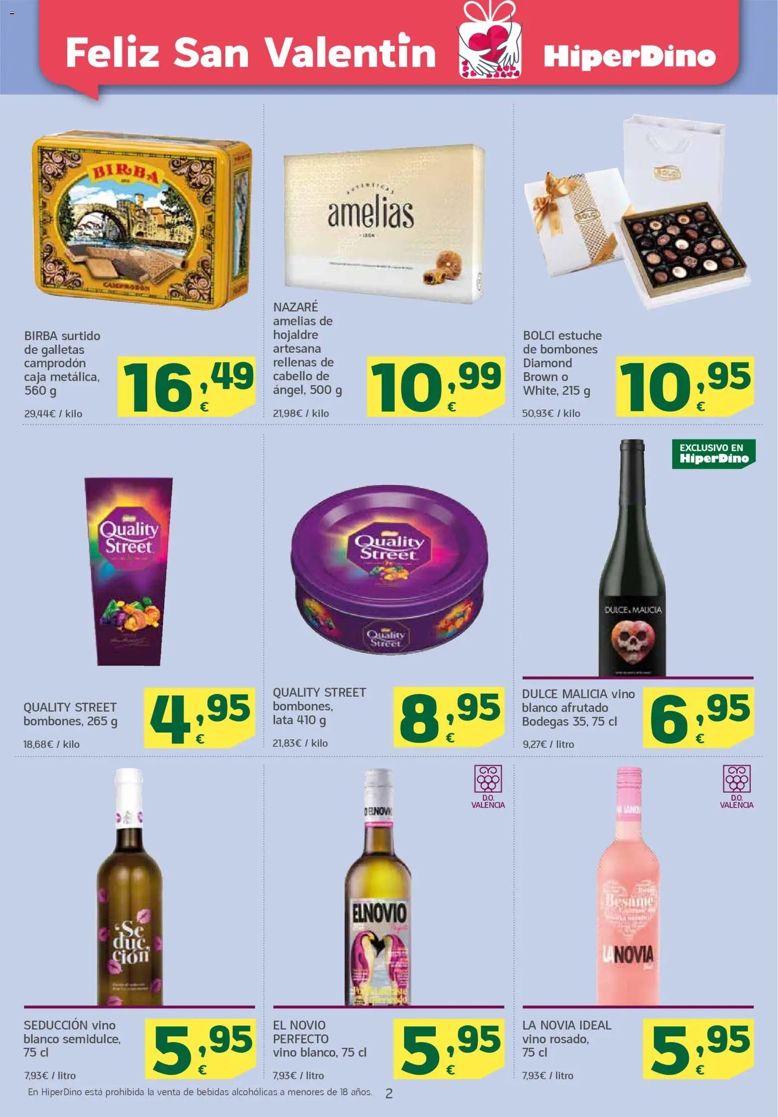 HiperDino - Especial San Valentin