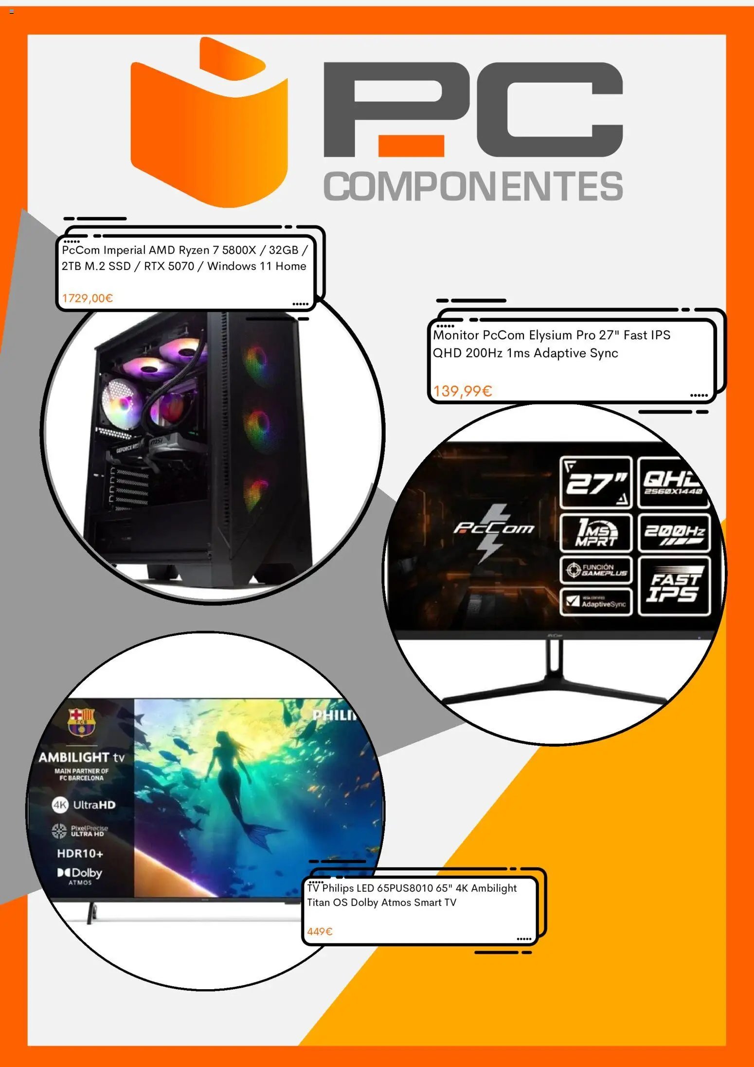 PC Componentes folleto