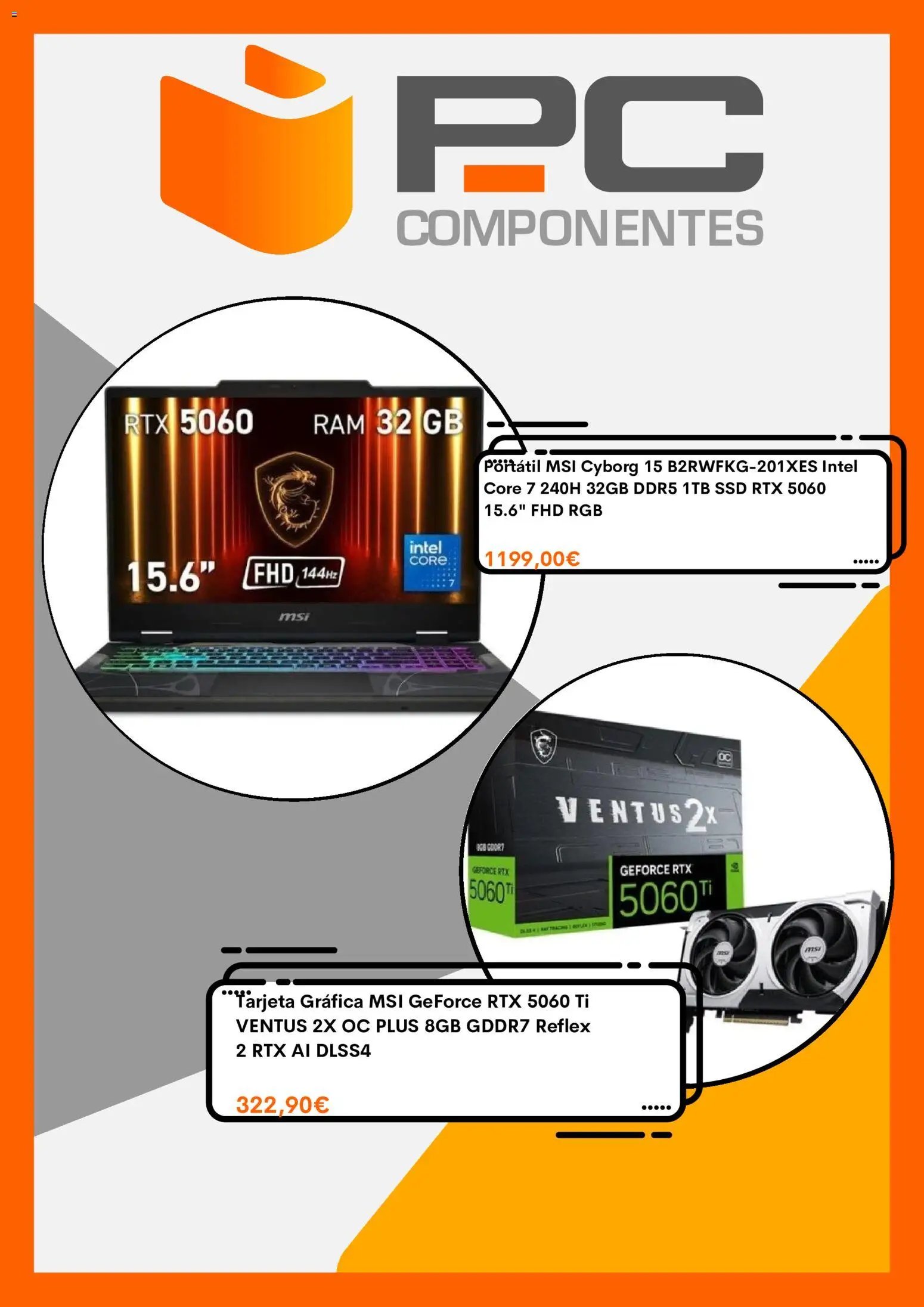 PC Componentes folleto