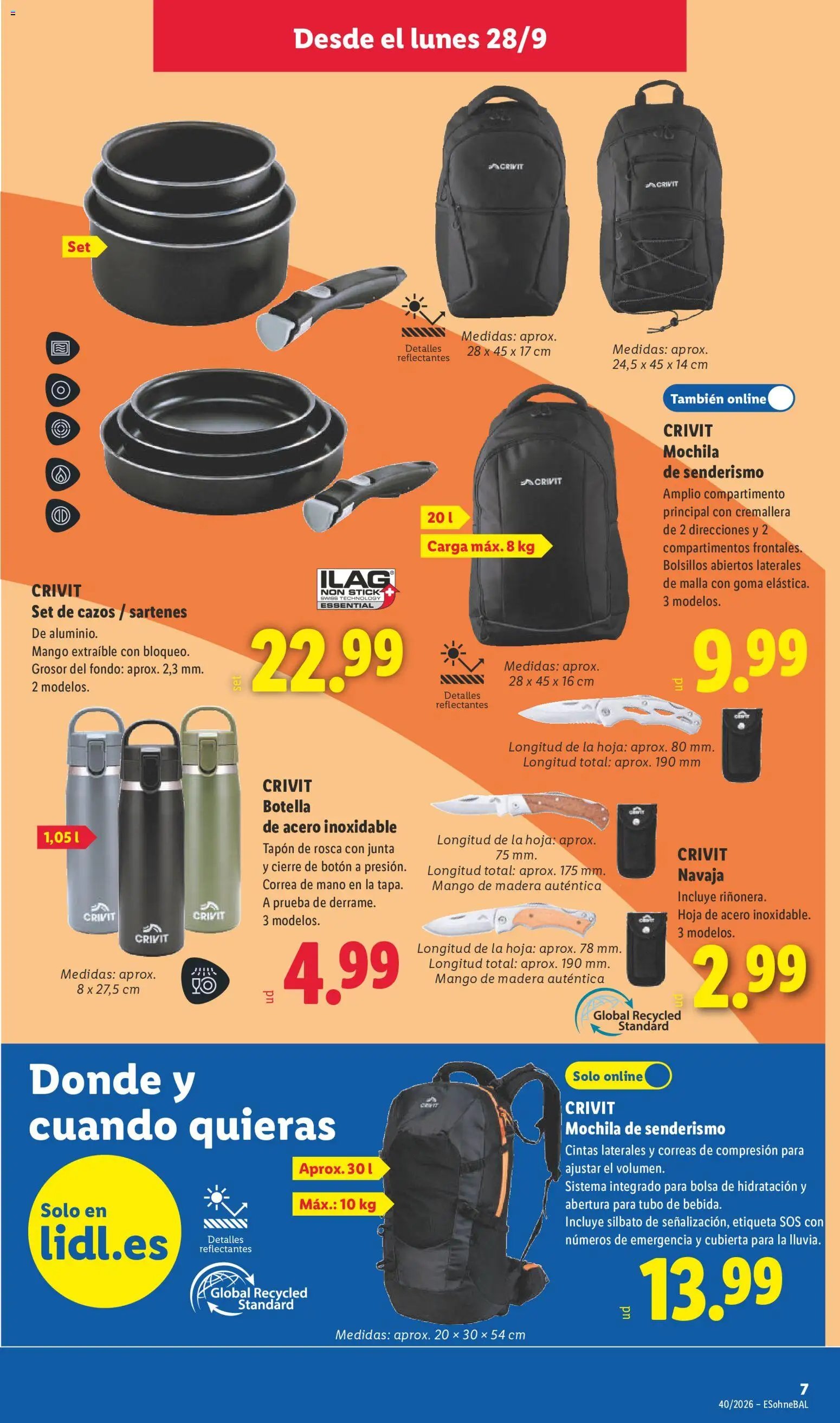 Lidl folleto de bazar