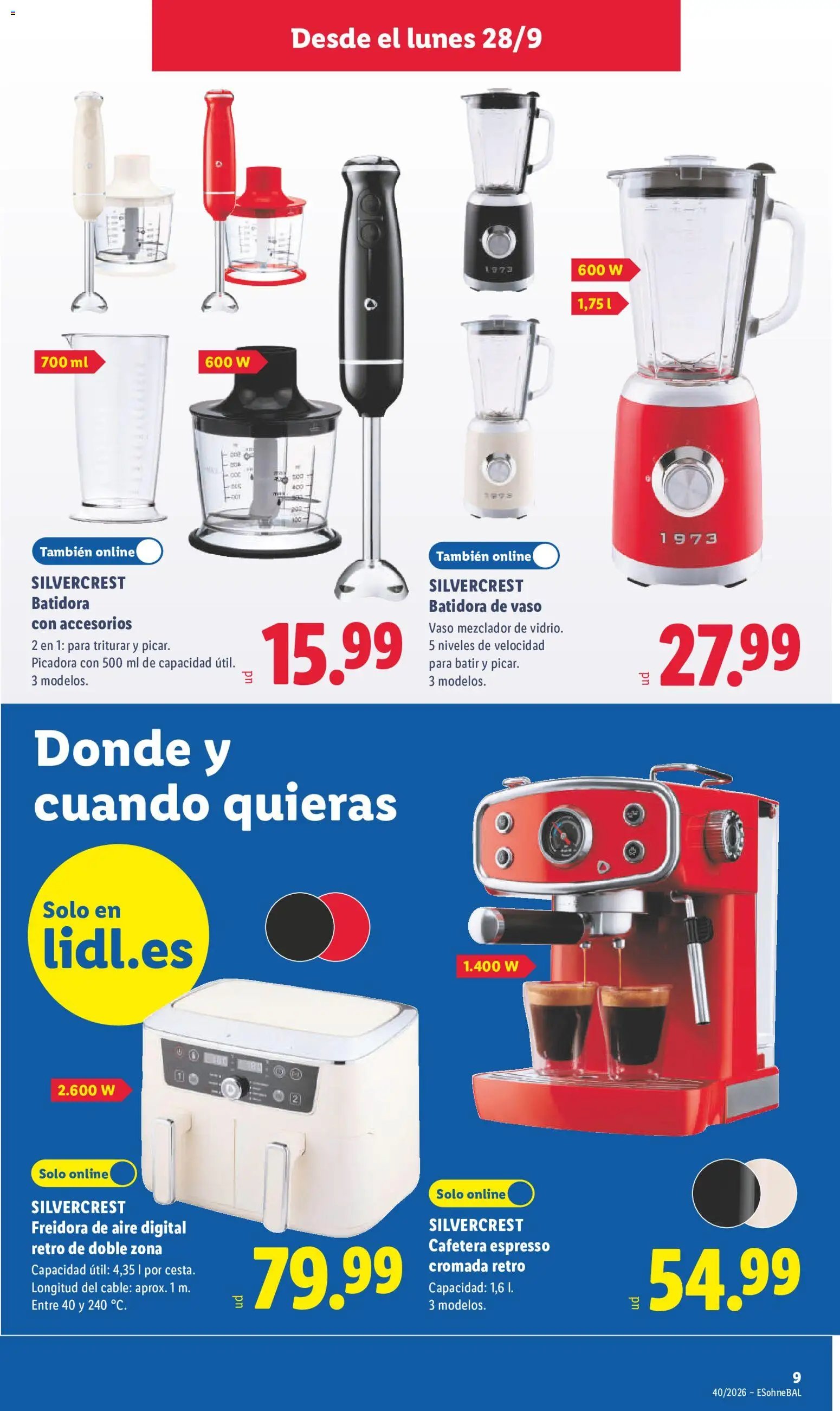 Lidl folleto de bazar